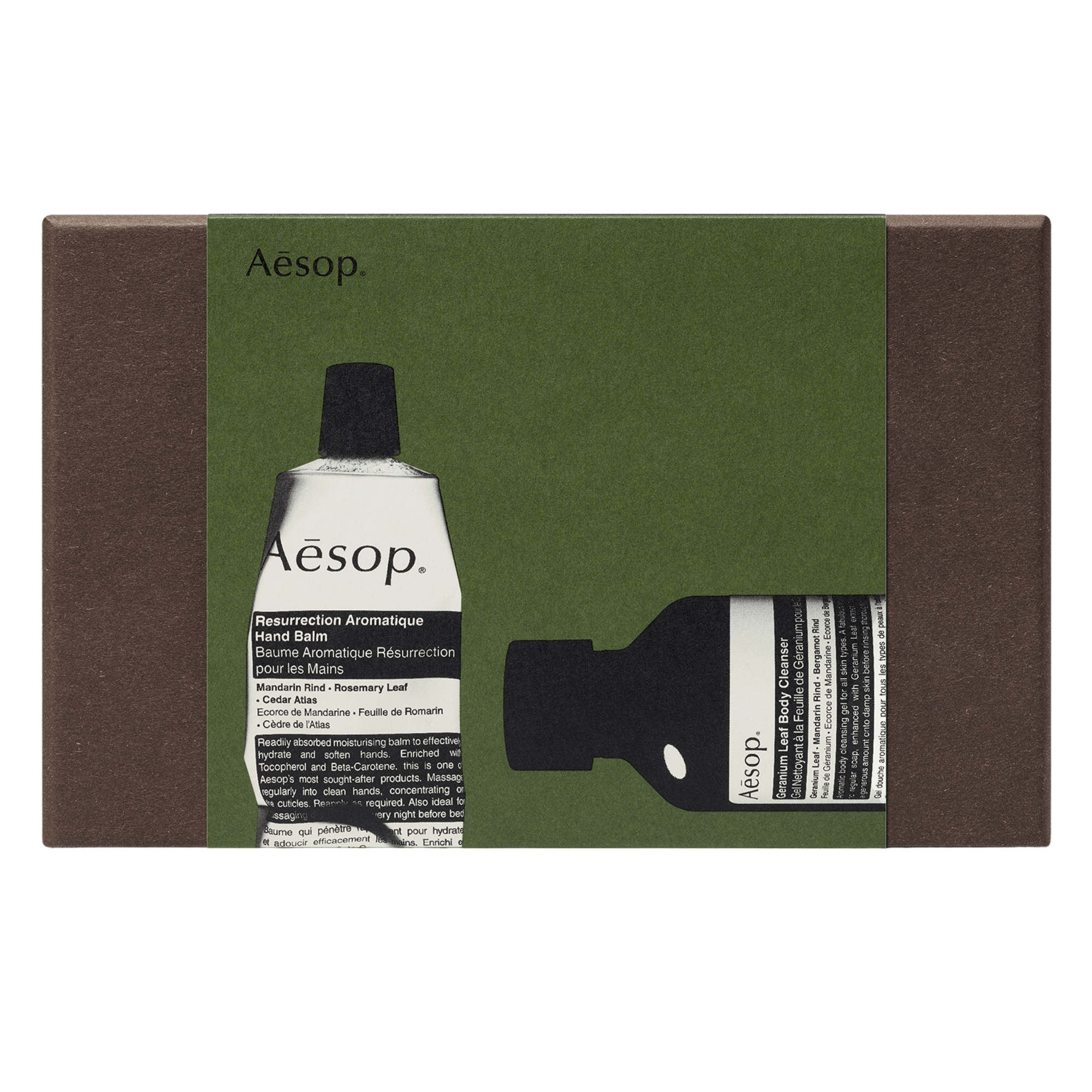 Aesop Greetings in the Guest Room Hand & Body Duo