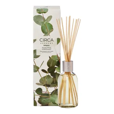 CIRCA 250ml Diffuser - Alchemy Energise - EUCALYPTUS & BERGAMOT