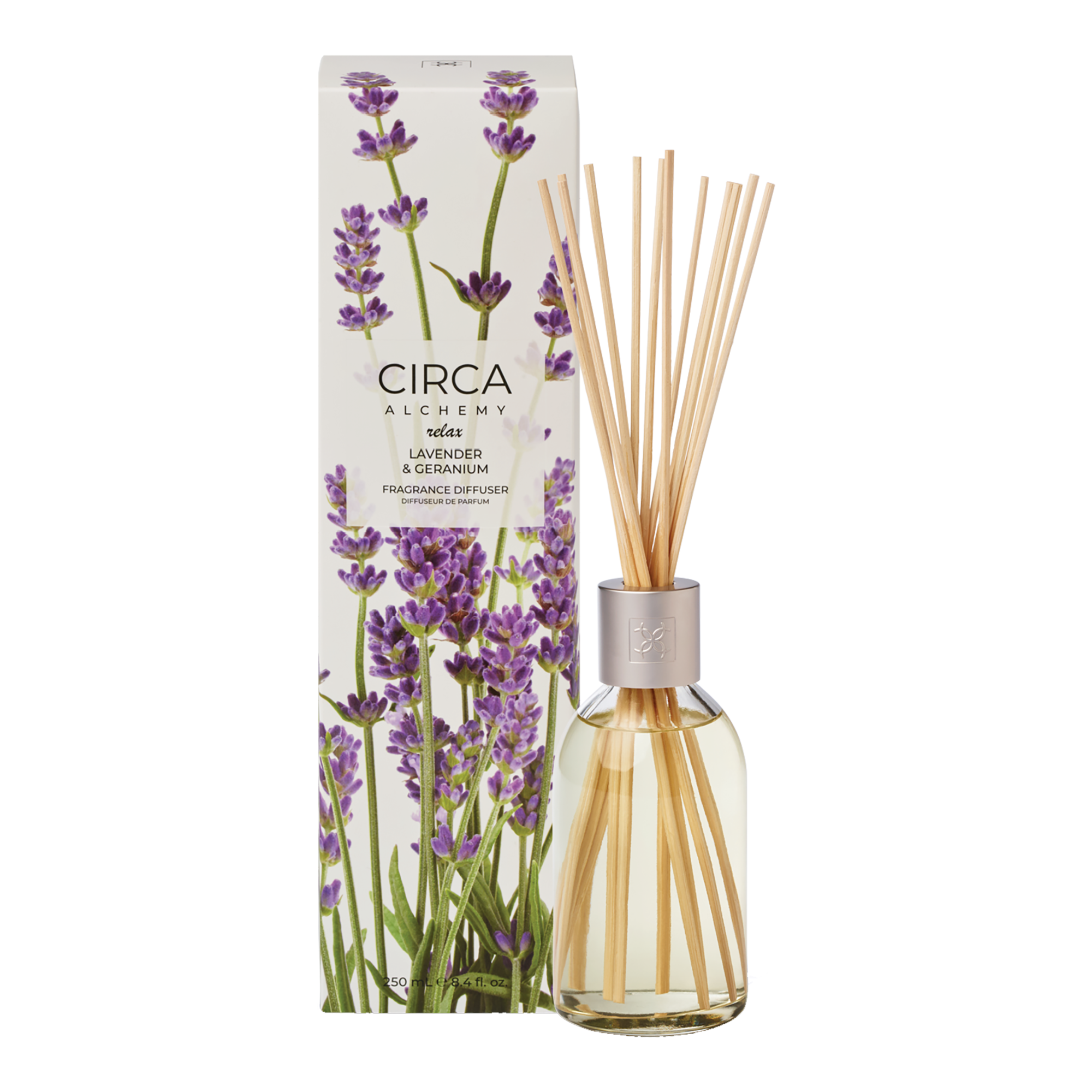CIRCA 250ml Diffuser - Alchemy Relax - LAVENDER & GERANIUM