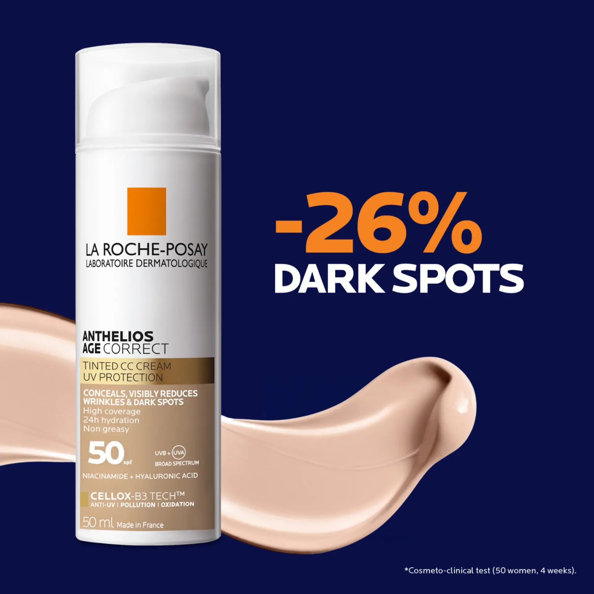 La Roche-Posay Anthelios Age Correct Tinted SPF50+ 50ml