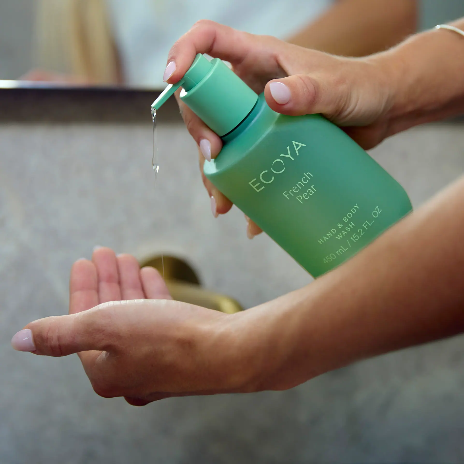 ECOYA Hand & Body Wash French Pear 450ml