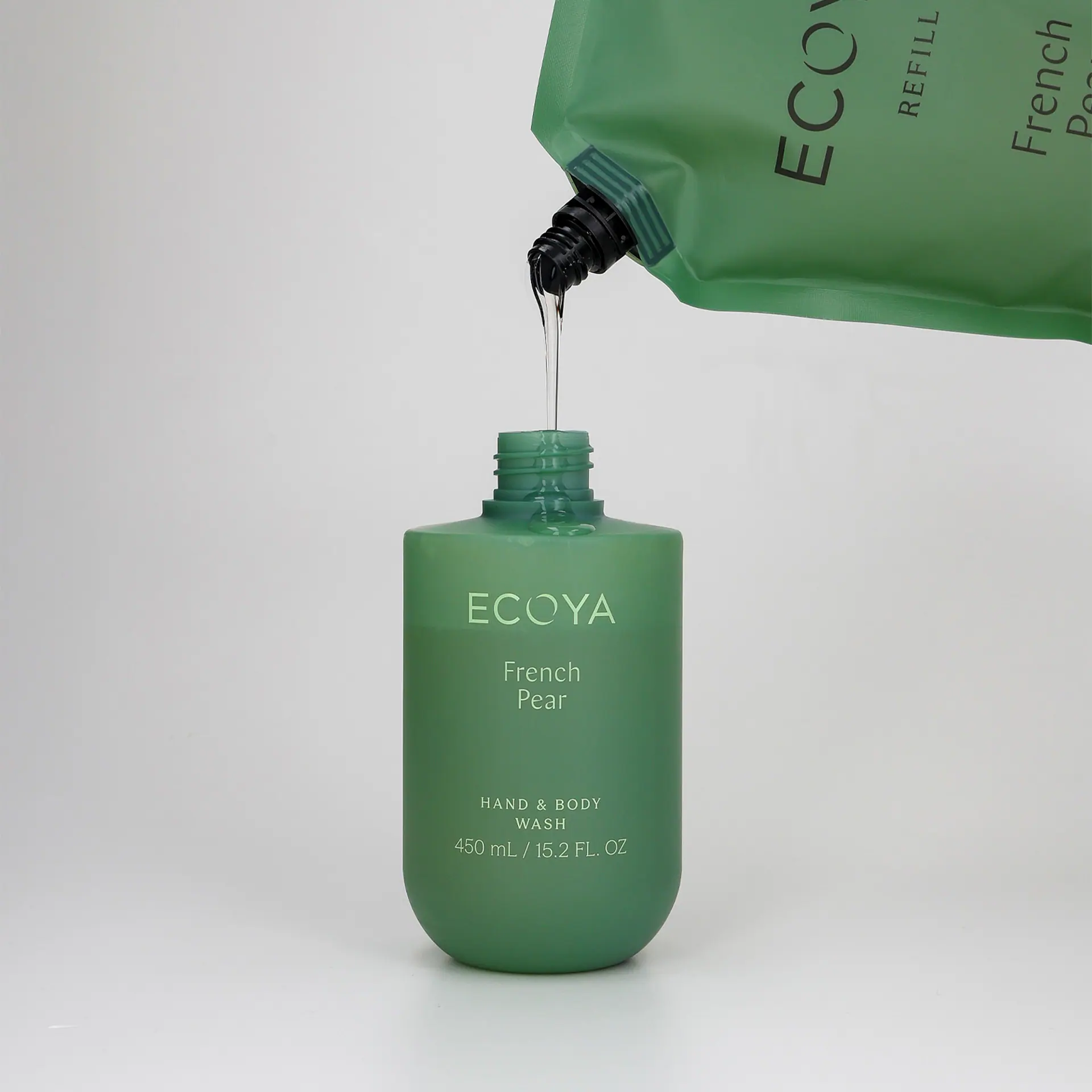 ECOYA Hand & Body Wash Refill French Pear 1L