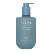 ECOYA Hand & Body Wash Sandalwood & Amber 450ml