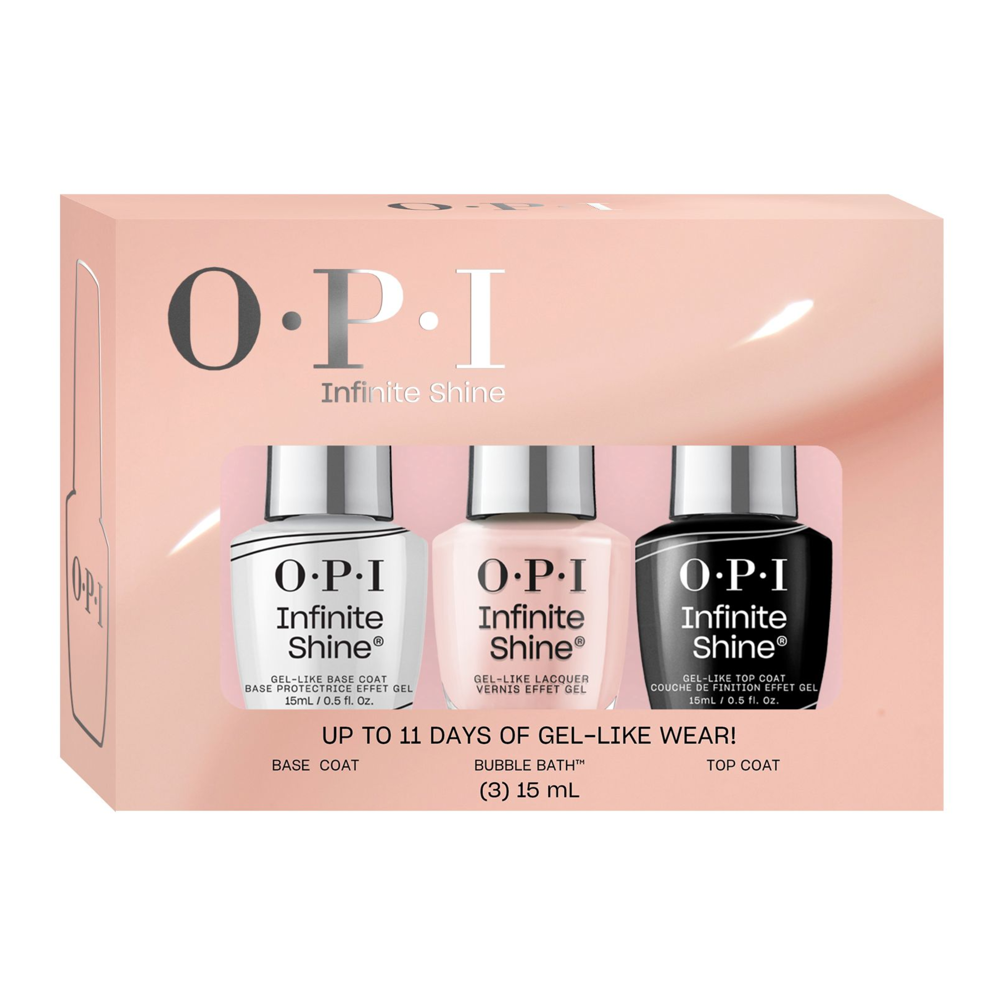OPI Infinite Shine Routine Trio Gift Set 3x15mL
