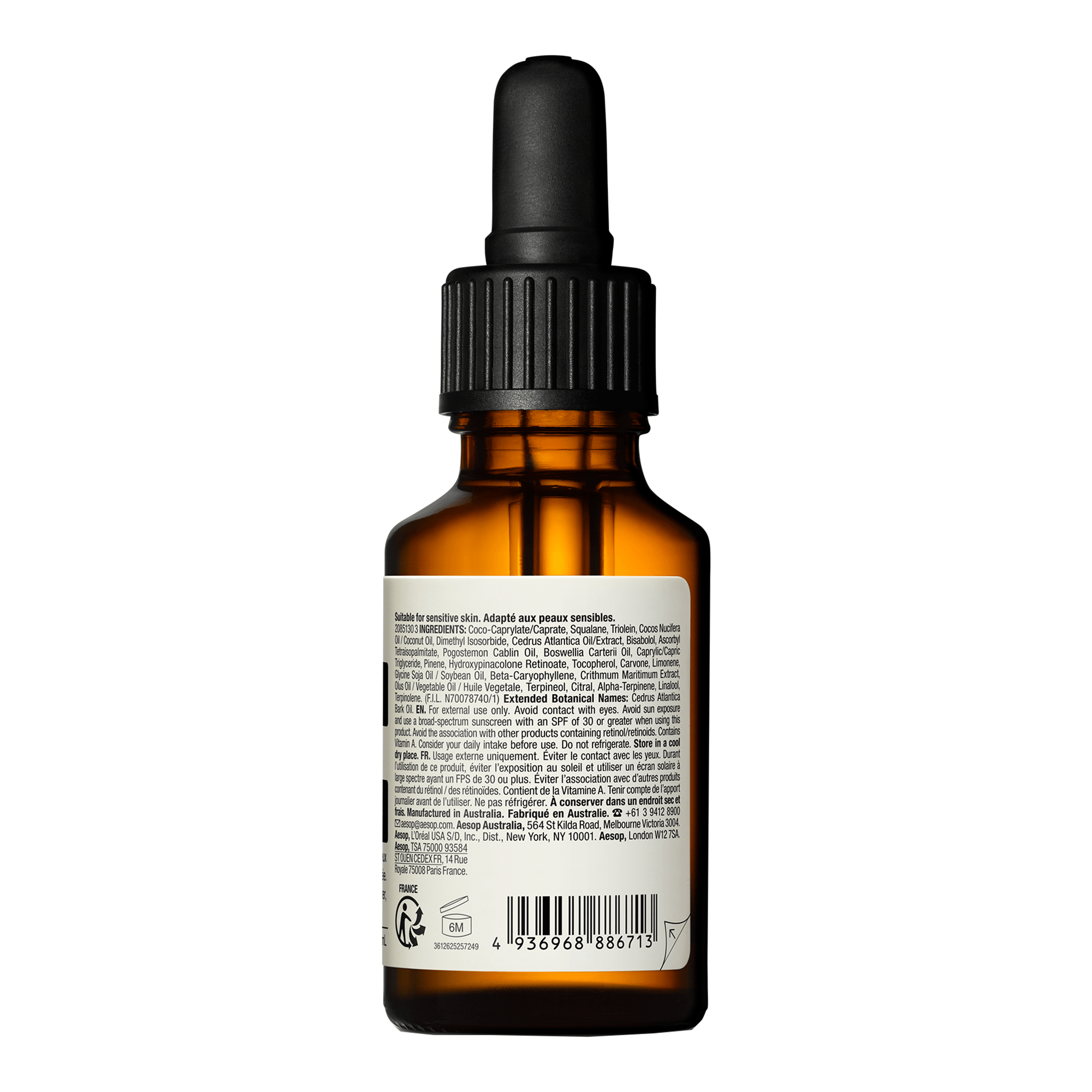 Aesop Resolute Facial Concentrate 25mL - Adore Beauty