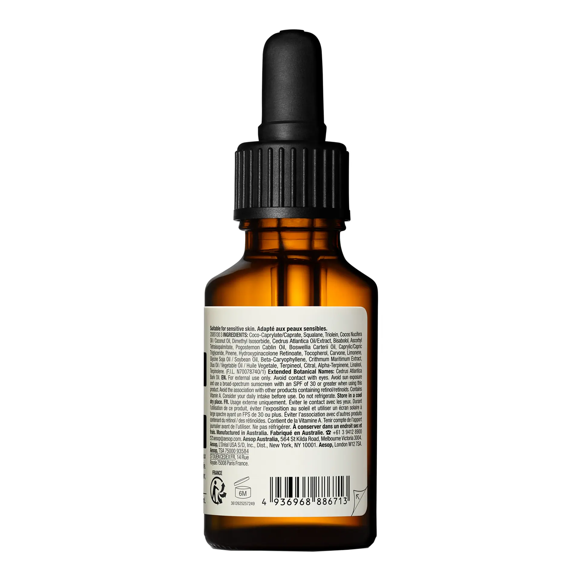 Aesop Resolute Facial Concentrate 25mL - Adore Beauty
