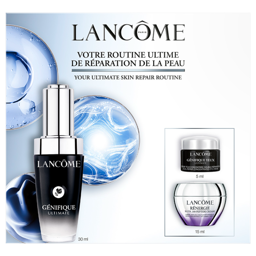 Lancôme Genifique Serum 30ml Routine Set