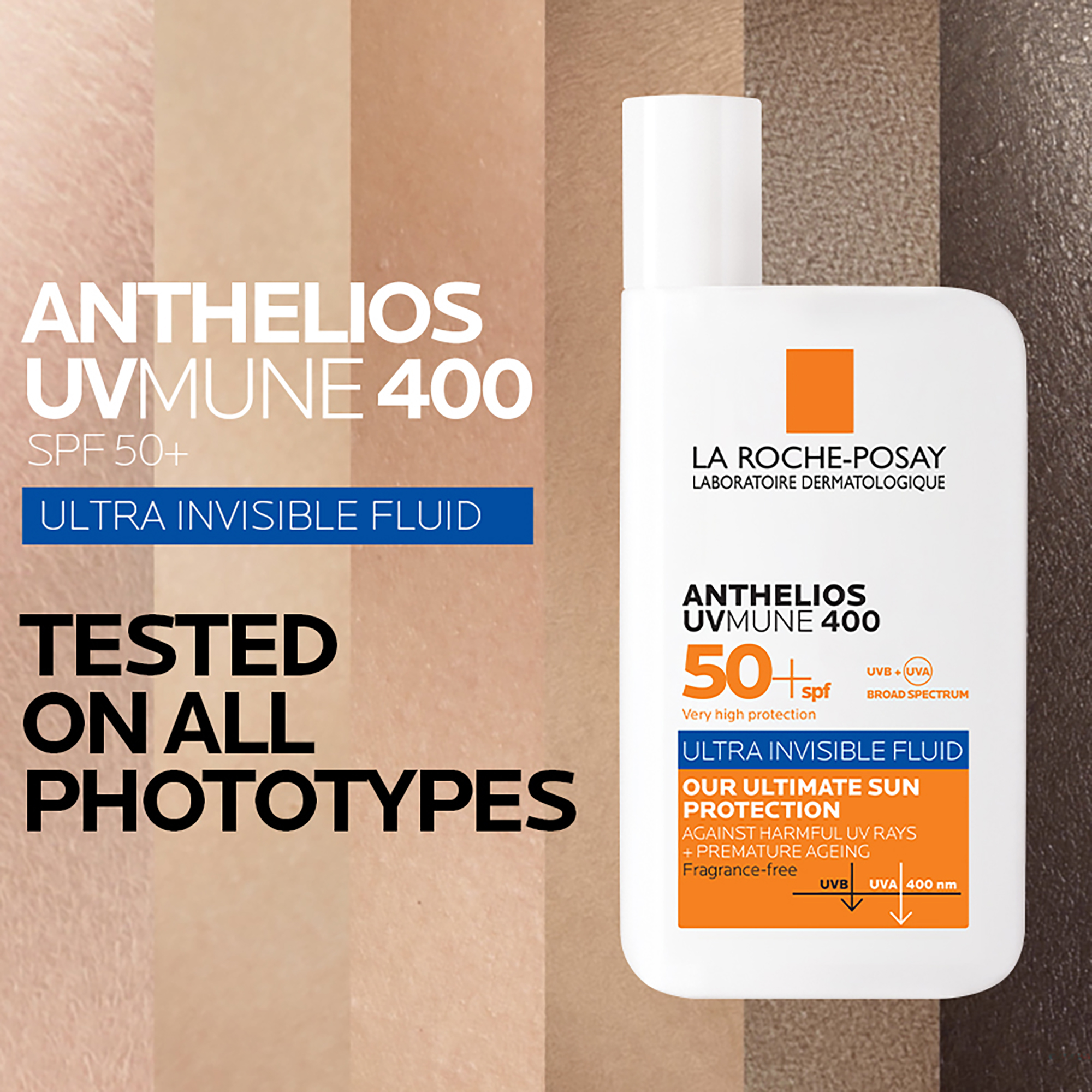 La Roche-Posay Anthelios UVMUNE 400 Ultra Invisible Fluid SPF 50+ 50ml