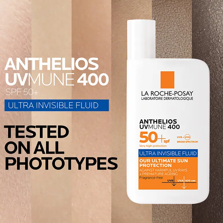 La Roche-Posay Anthelios UVMUNE 400 Ultra Invisible Fluid SPF 50+ 50ml