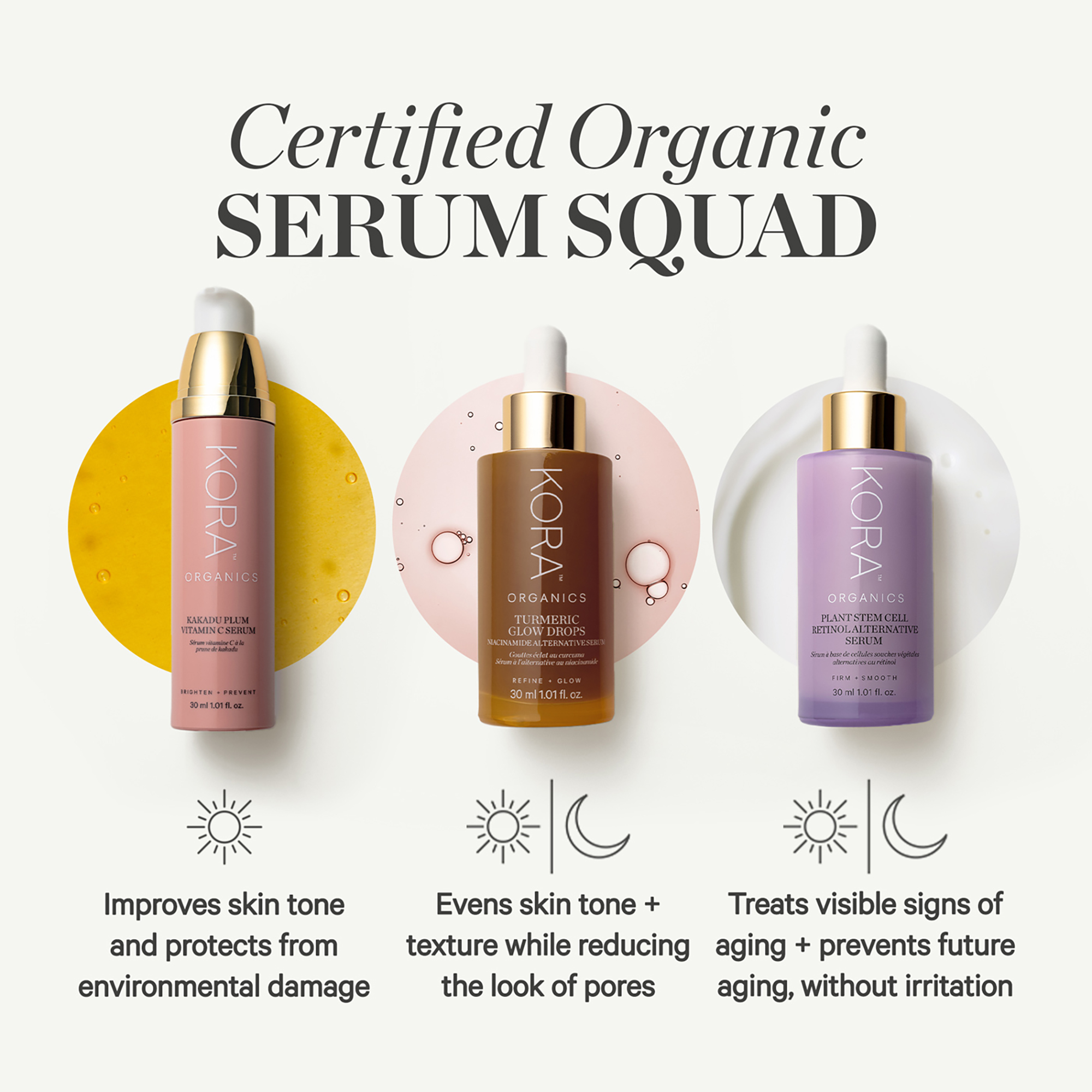 Kora Organics Turmeric Glow Drops Niacinamide Alternative Serum 30mL