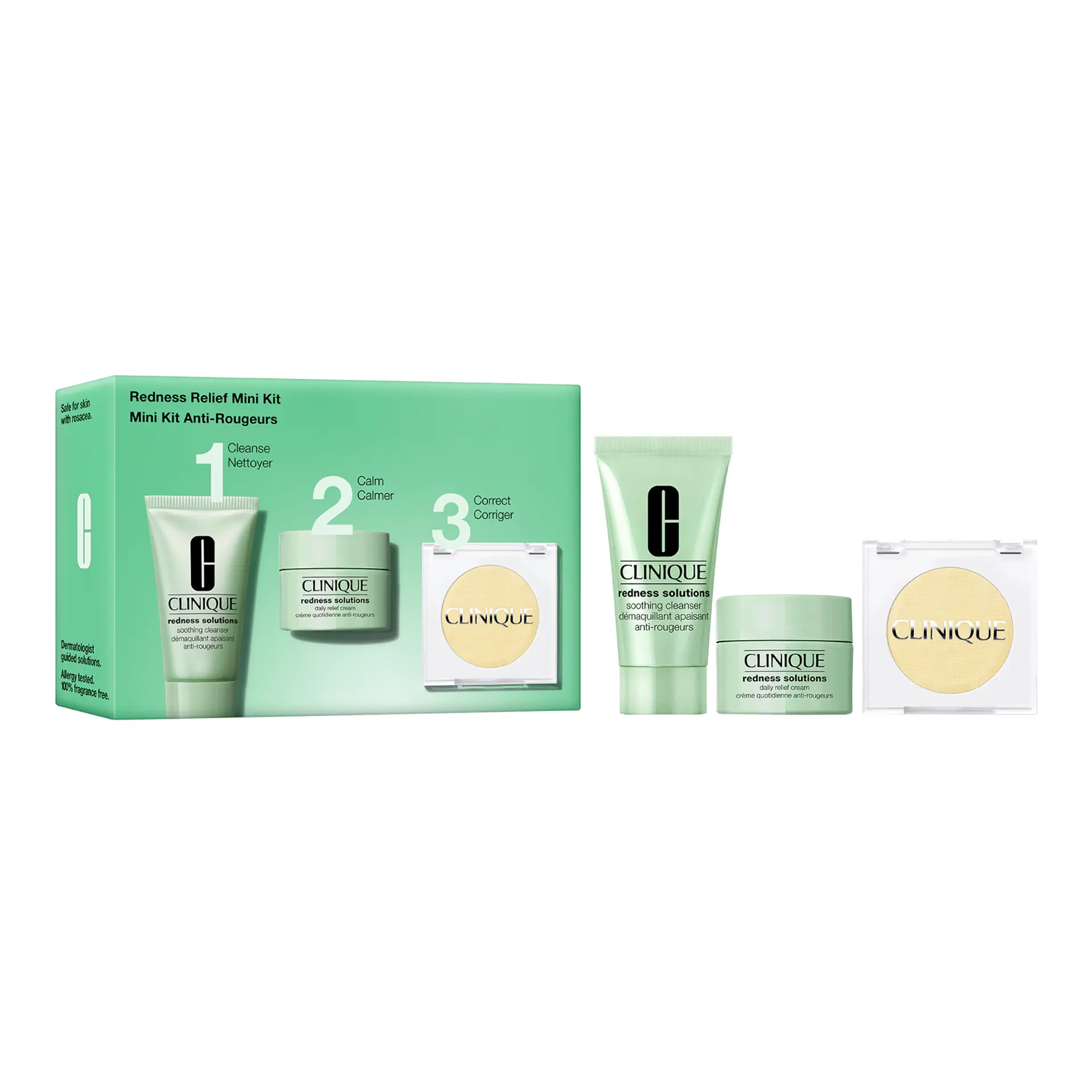 Clinique Redness Relief Mini Kit