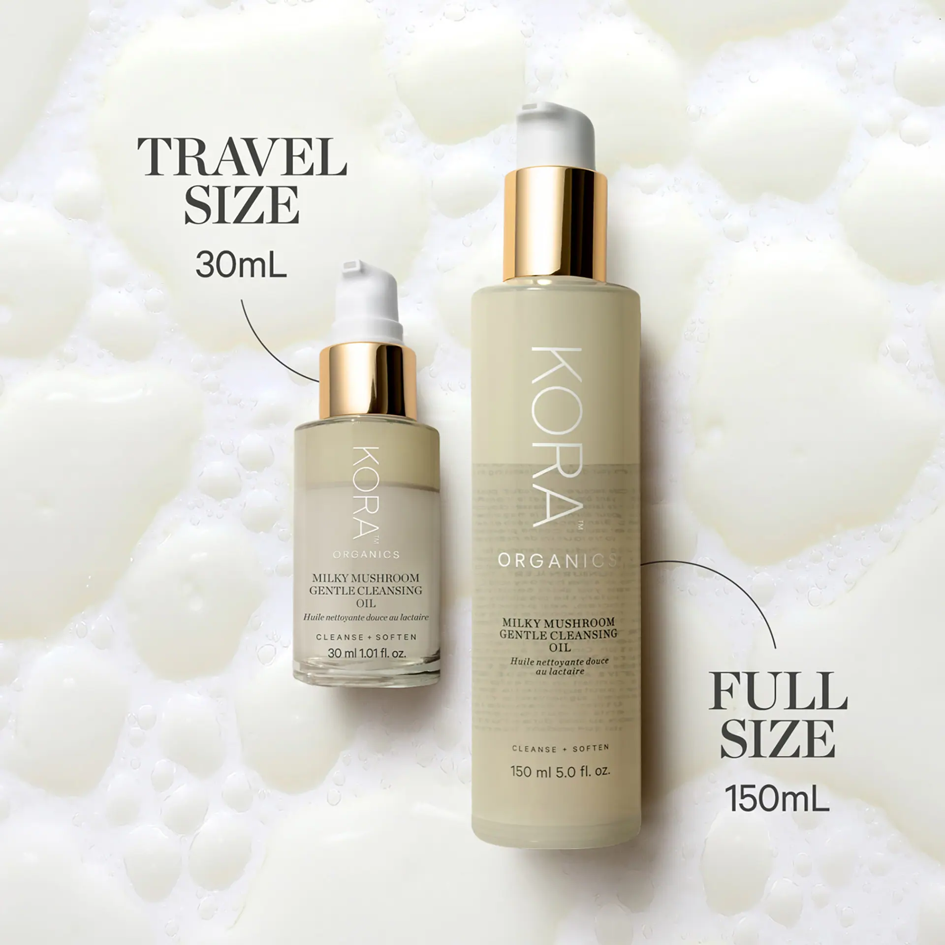 Kora Organics Milky Mushroom Gentle Cleansing Oil 30mL