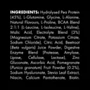 WelleCo The HydroProtein Elixir Pomegranate & Blackcurrant 270g
