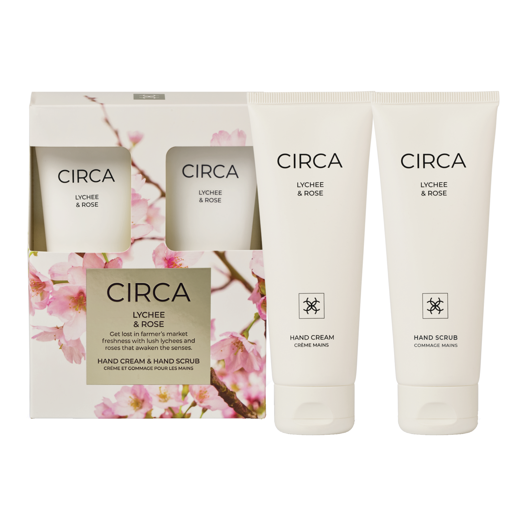CIRCA 150ml Hand Care Gift Set - LYCHEE & ROSE