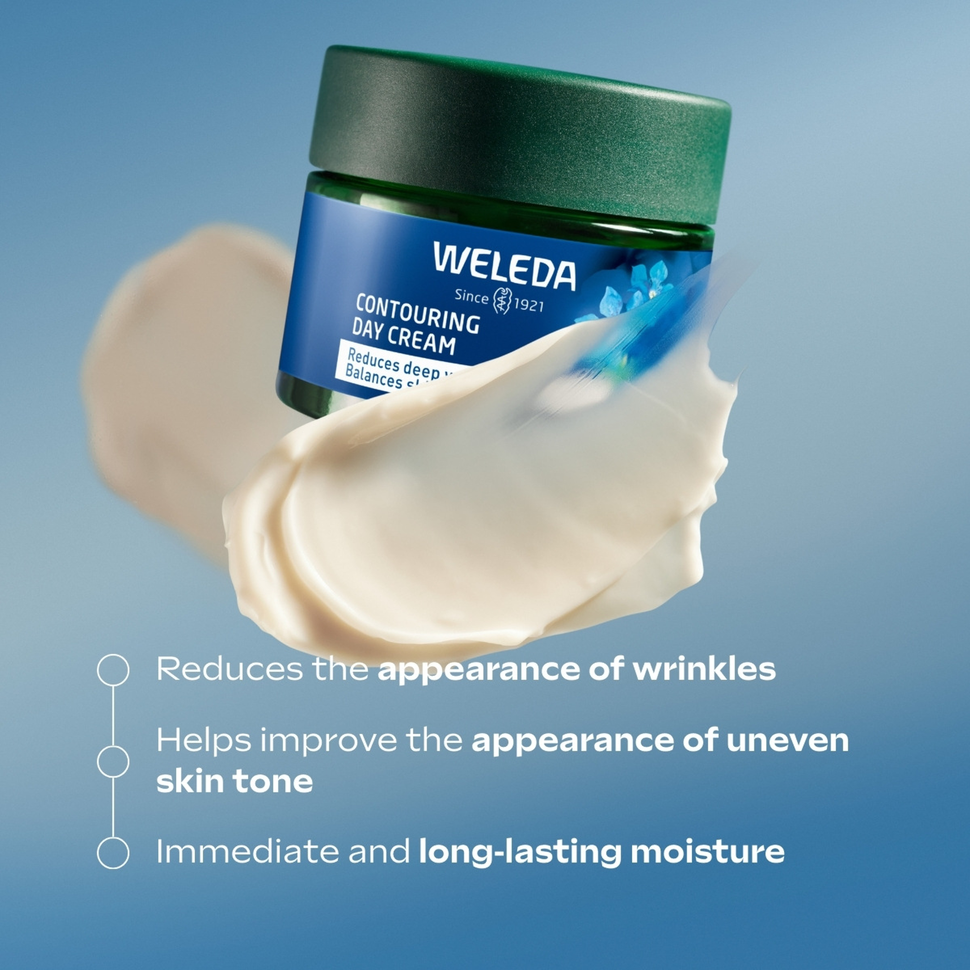 Weleda Contouring Day Cream - Blue Gentian & Edelweiss, 40ml