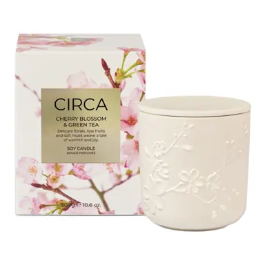 CIRCA 300g candle - CHERRY BLOSSOM & GREEN TEA