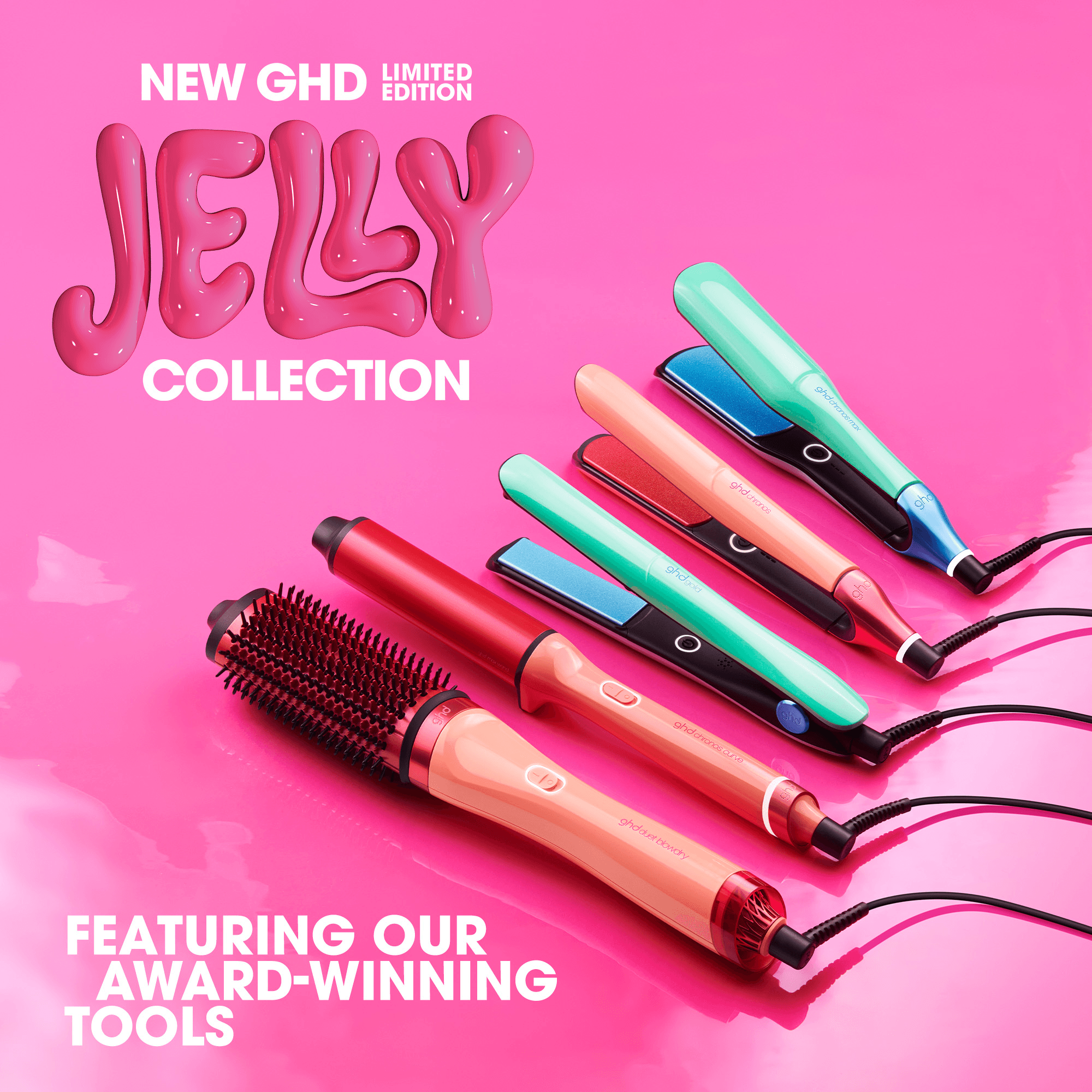GHD Chronos Hair Straightener in Sunkissed Peach