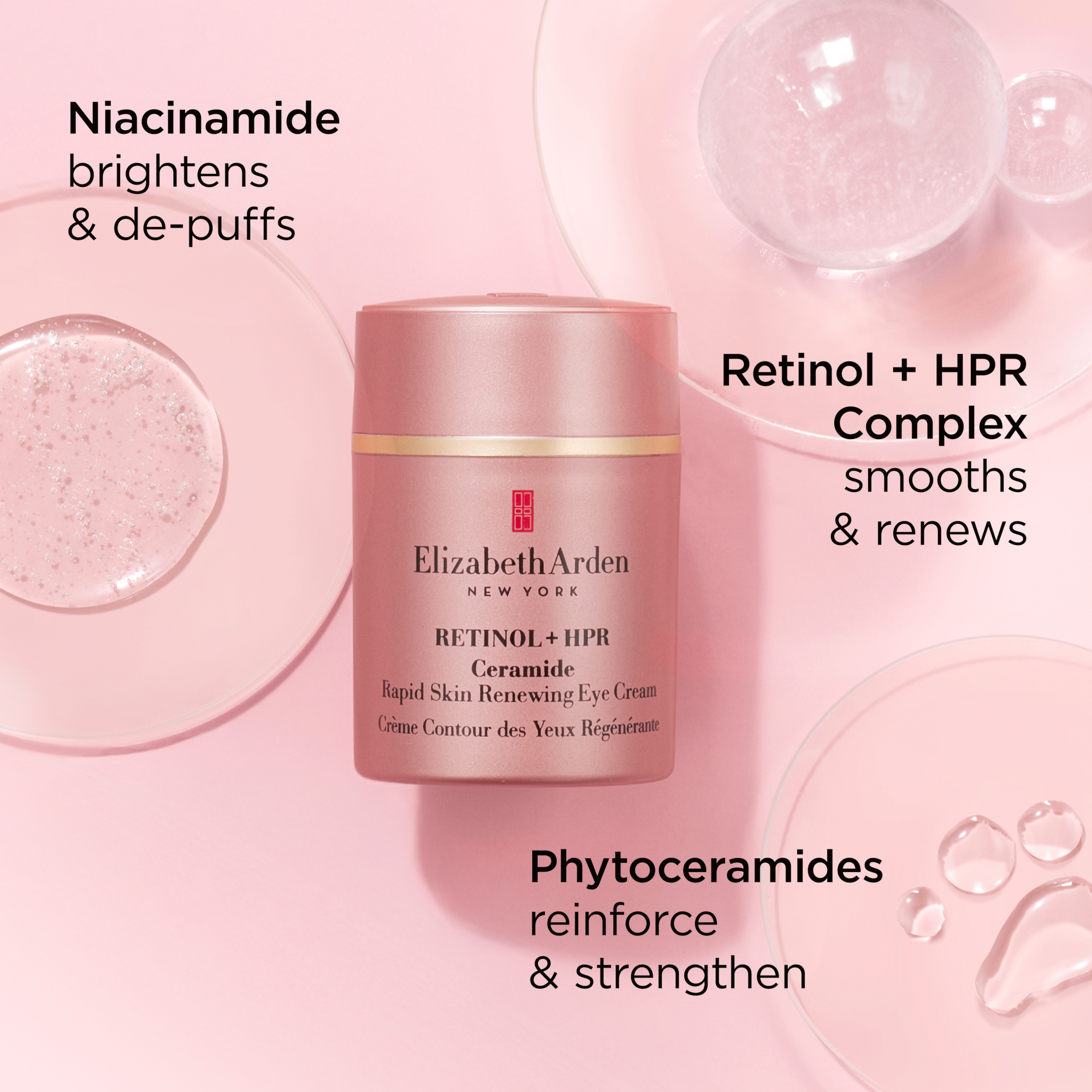 Elizabeth Arden Retinol + HPR Ceramide Rapid Skin Renewing Eye Cream 15ml