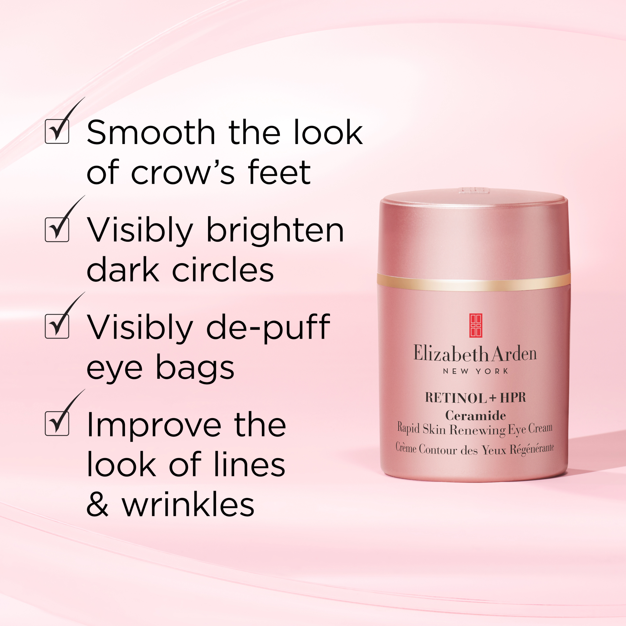 Elizabeth Arden Retinol + HPR Ceramide Rapid Skin Renewing Eye Cream 15ml