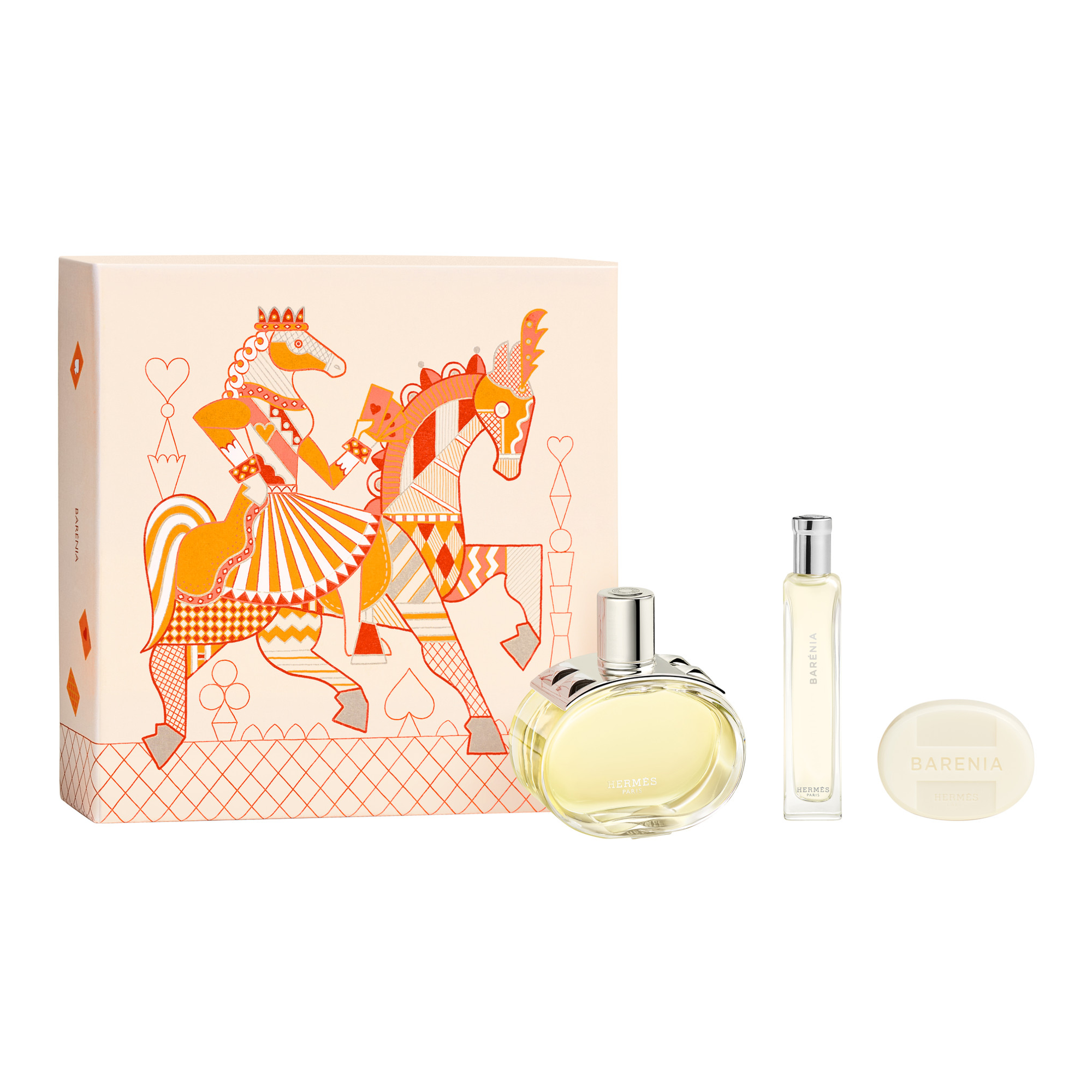Hermes Barenia EDP Gift Set (100ml + EDP 15ml + Perfumed Soap 25g)