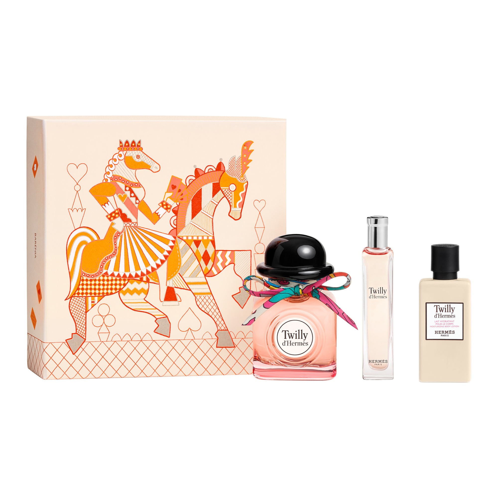 Hermes Twilly D'Hermes EDP Set (EDP 85ml + EDP 15ml + Body Lotion 40ml)