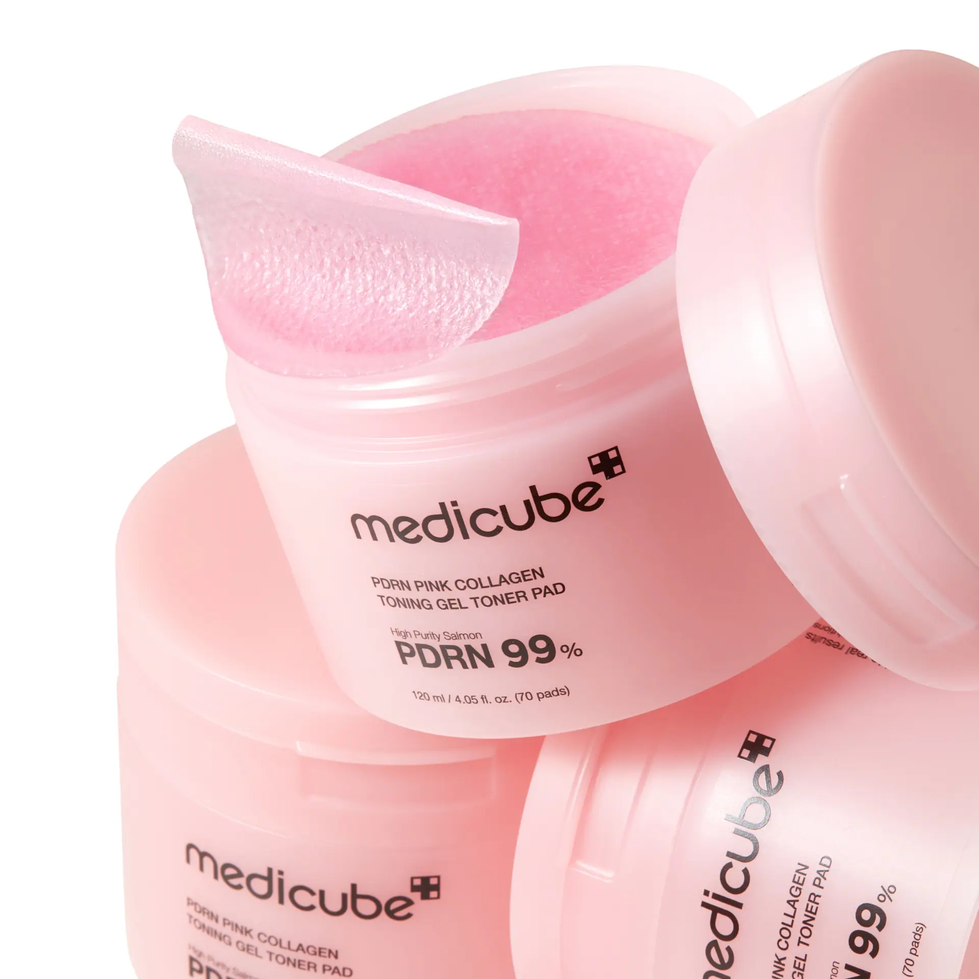 Medicube PDRN Pink Collagen Toning Gel Toner Pad