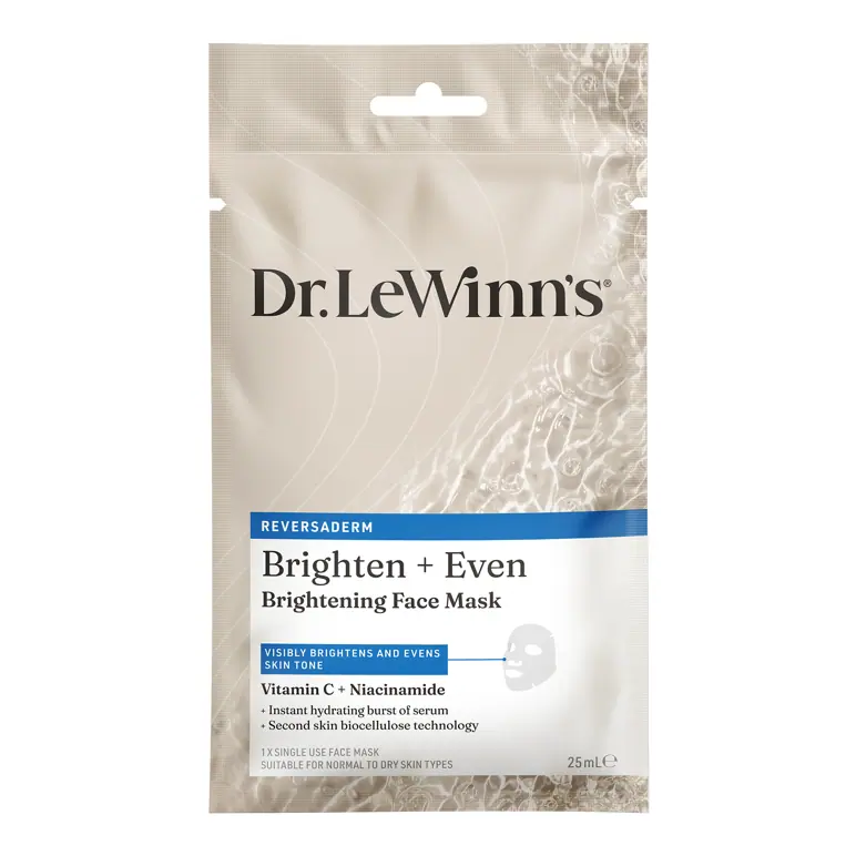 Dr Lewinn's Reversaderm Brightening Vitamin C Face Mask 1pk