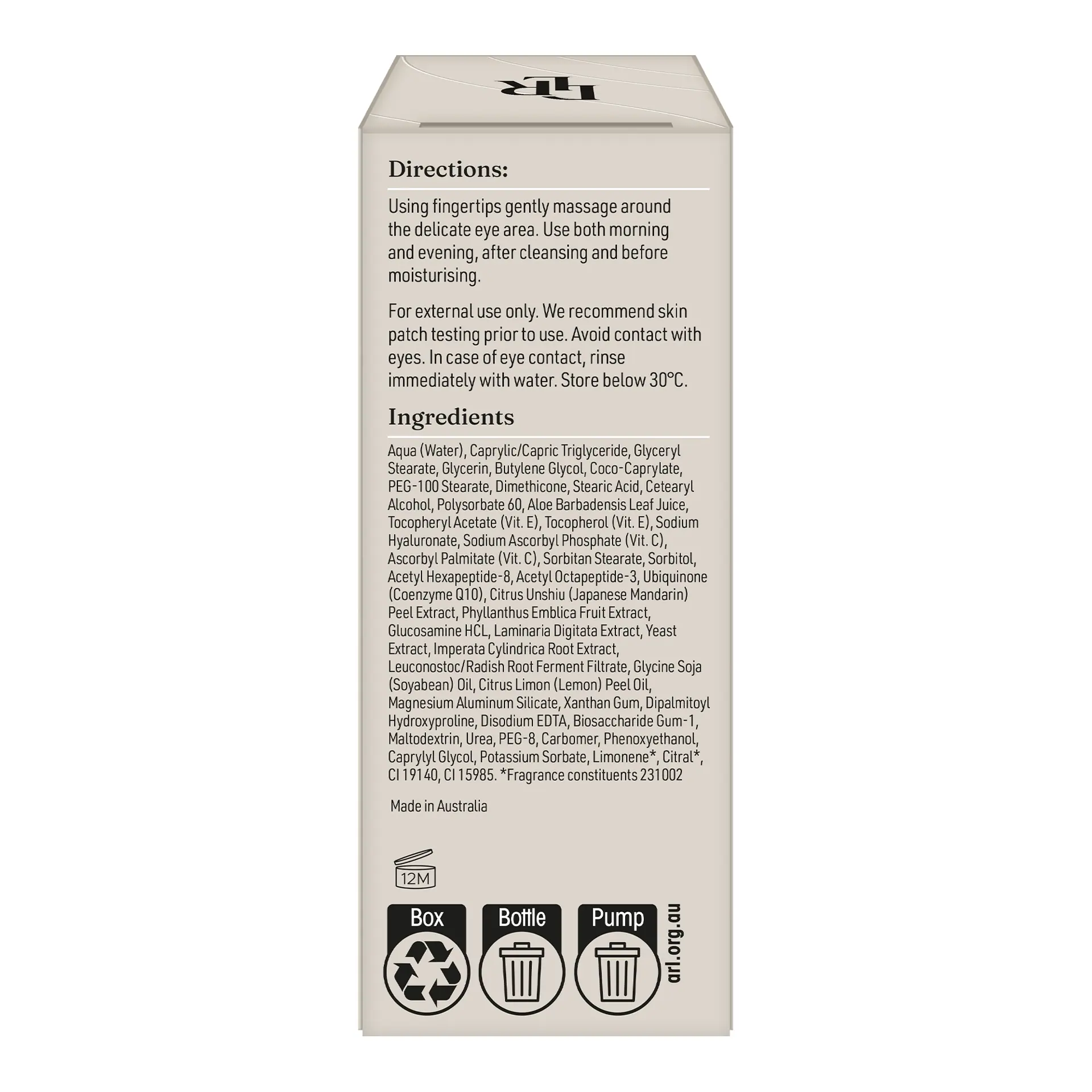 Dr Lewinn's Line Smoothing Complex Eye Recovery Complex 15G