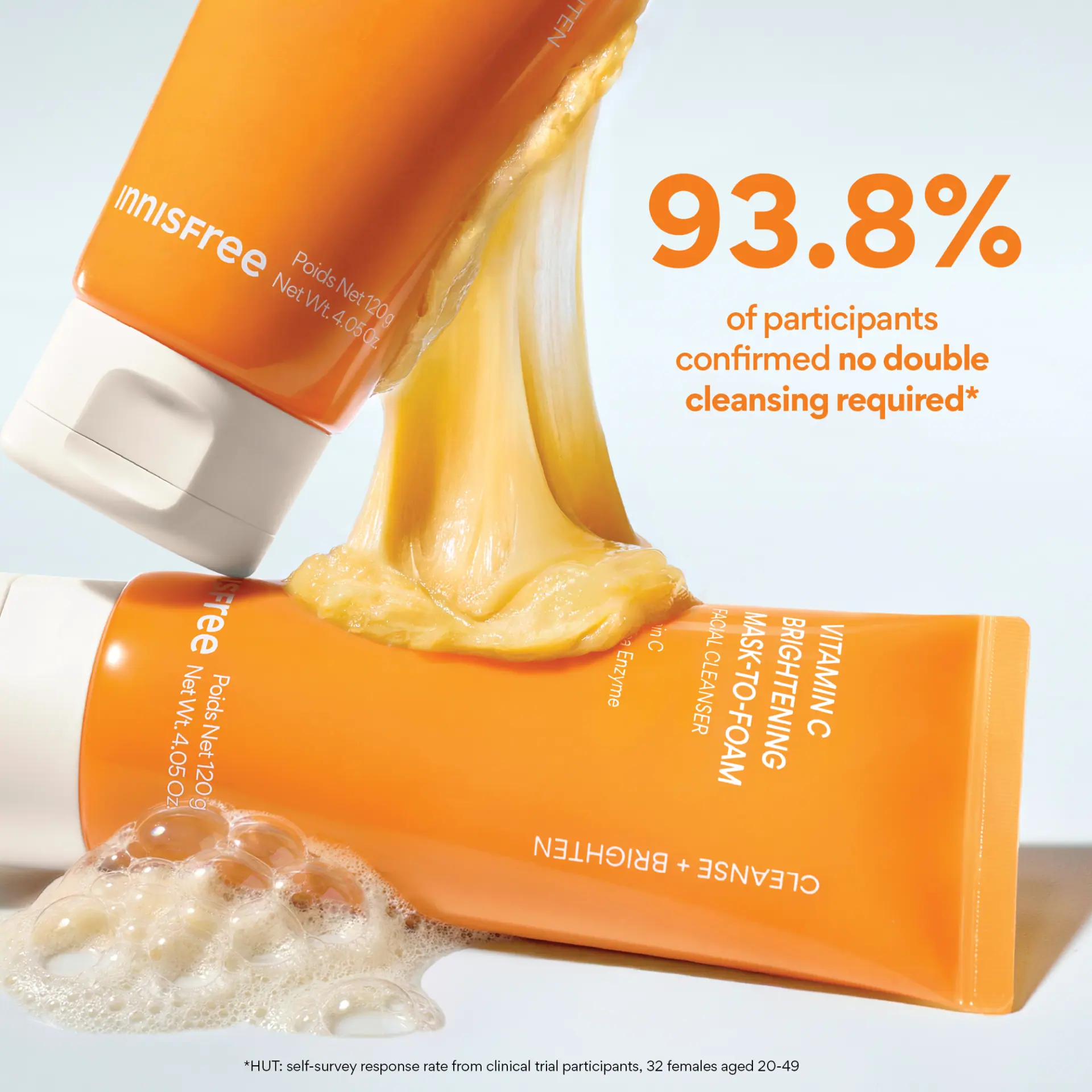 INNISFREE Vitamin C Brightening Mask-To-Foam 120g