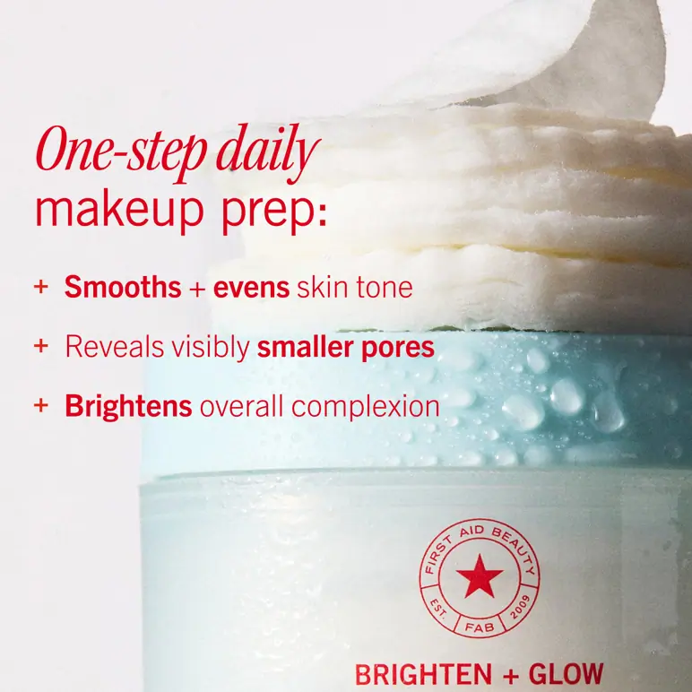 First Aid Beauty Brighten + Glow Facial Radiance Pads