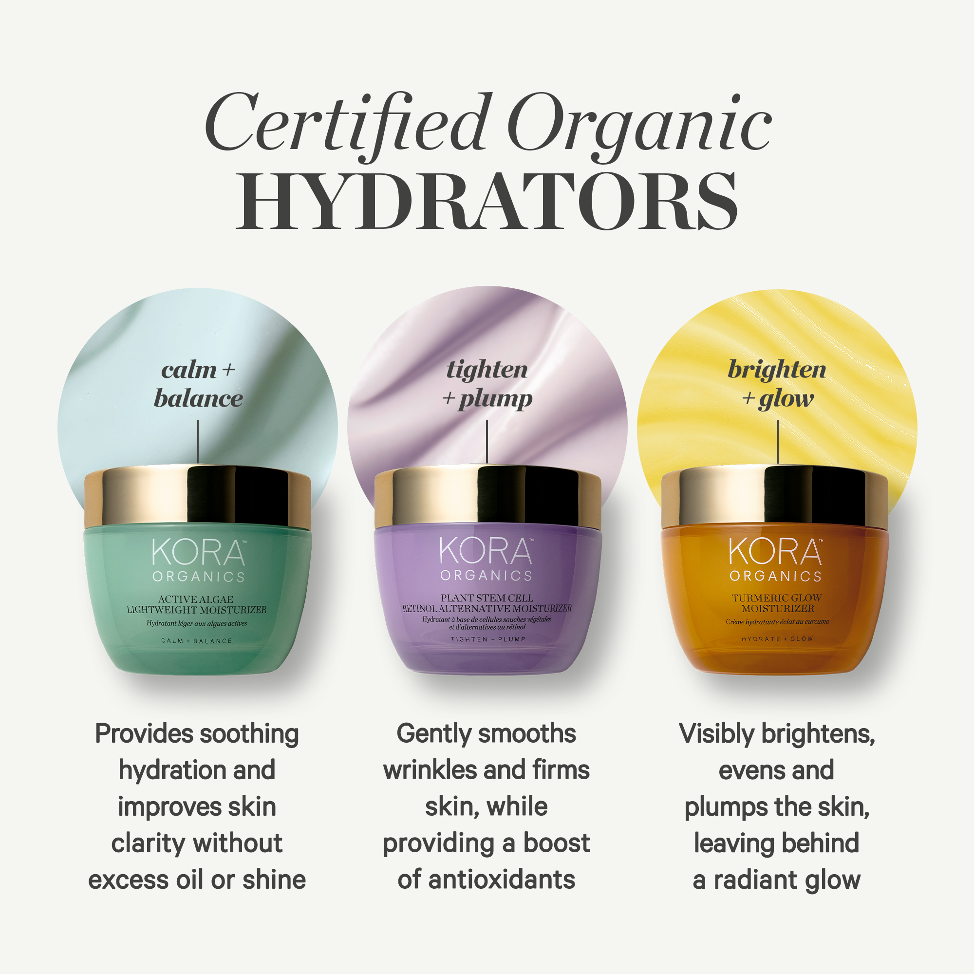 KORA Organics Turmeric Glow Moisturizer Jar 50ml