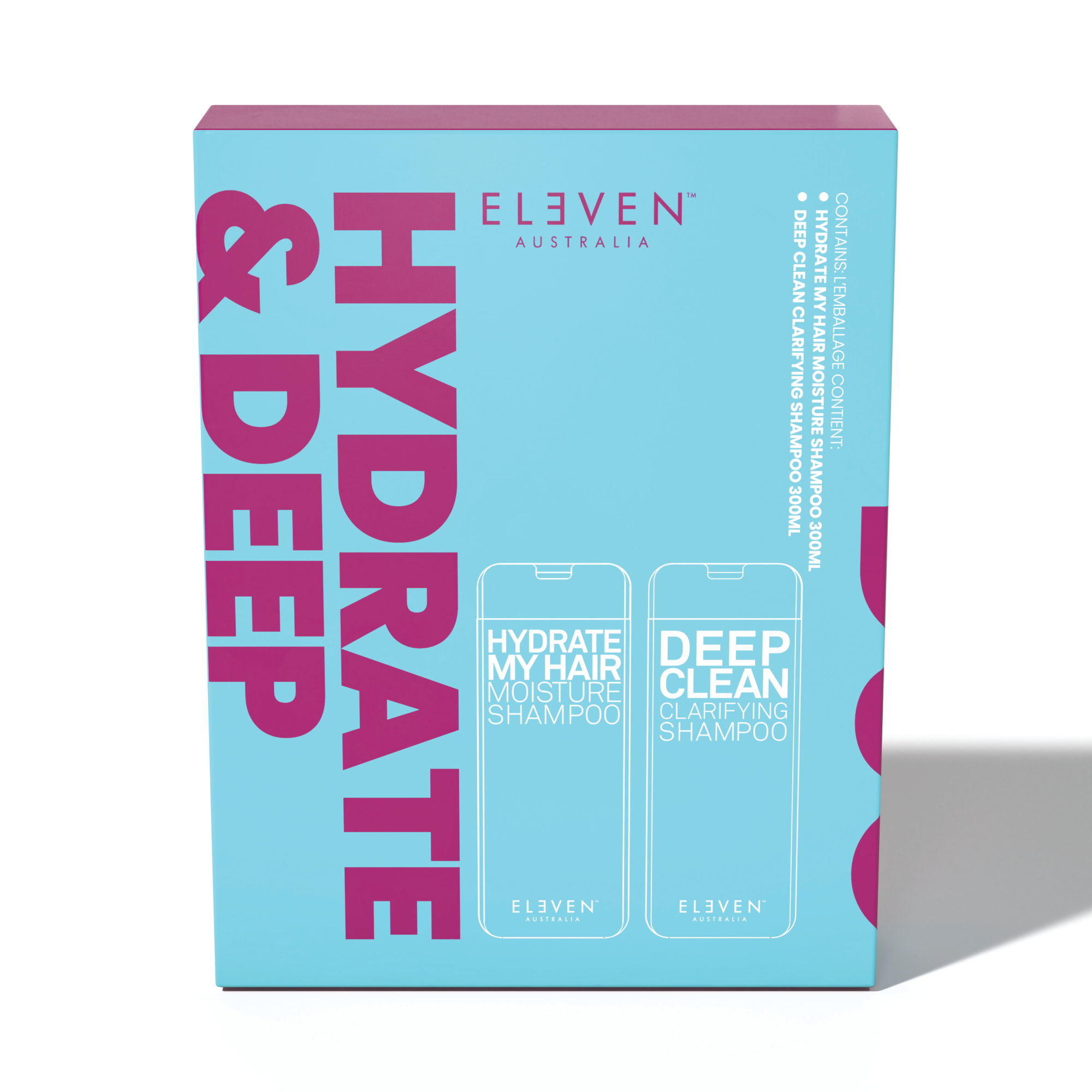 Eleven Australia Bestie Duo - Hydrate Shampoo & Deep Clean