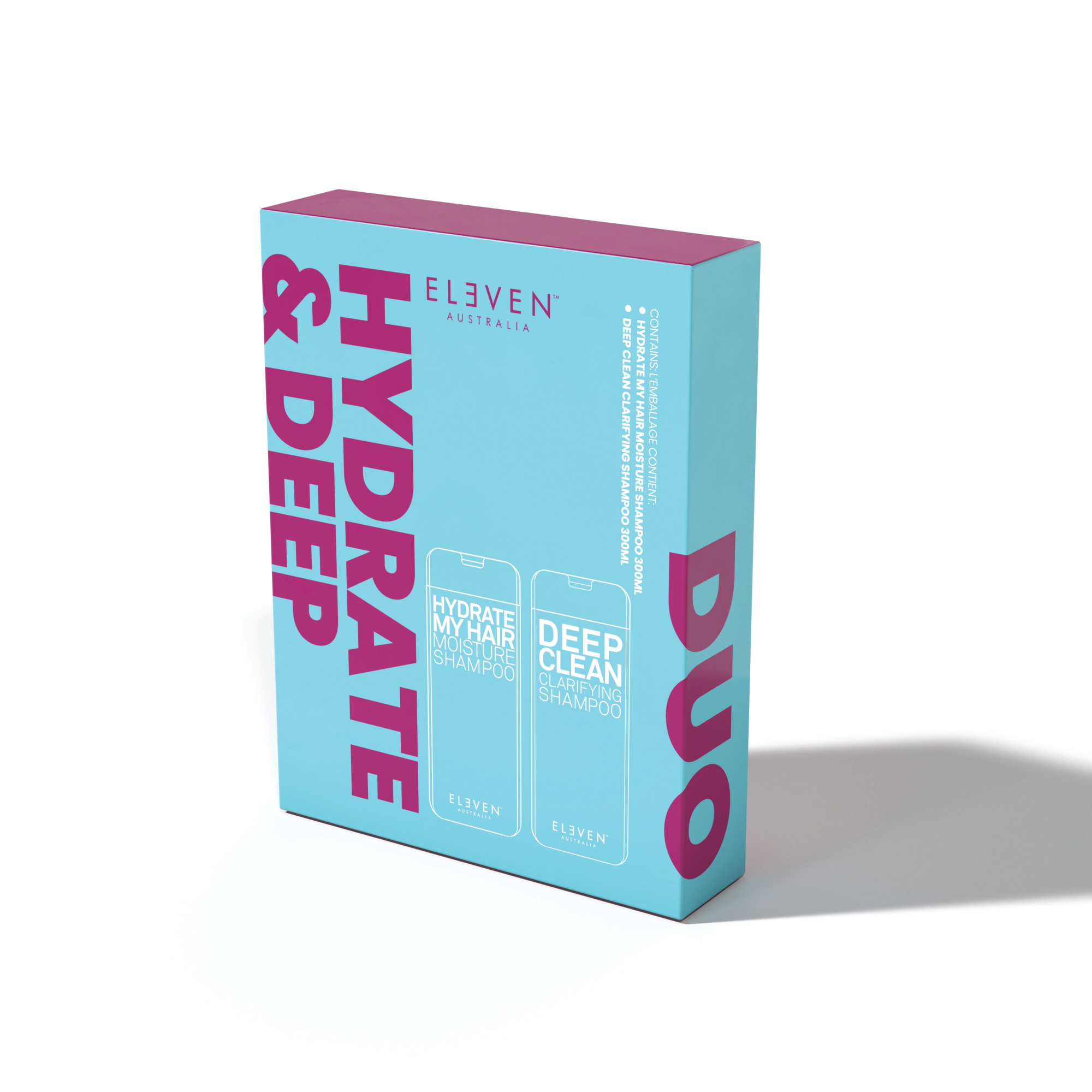 Eleven Australia Bestie Duo - Hydrate Shampoo & Deep Clean