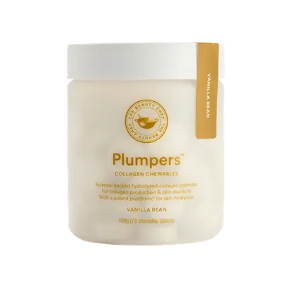 The Beauty Chef PLUMPERS Collagen Chewables - Vanilla 109g 75 tablets - Buy Glow AU + NZ