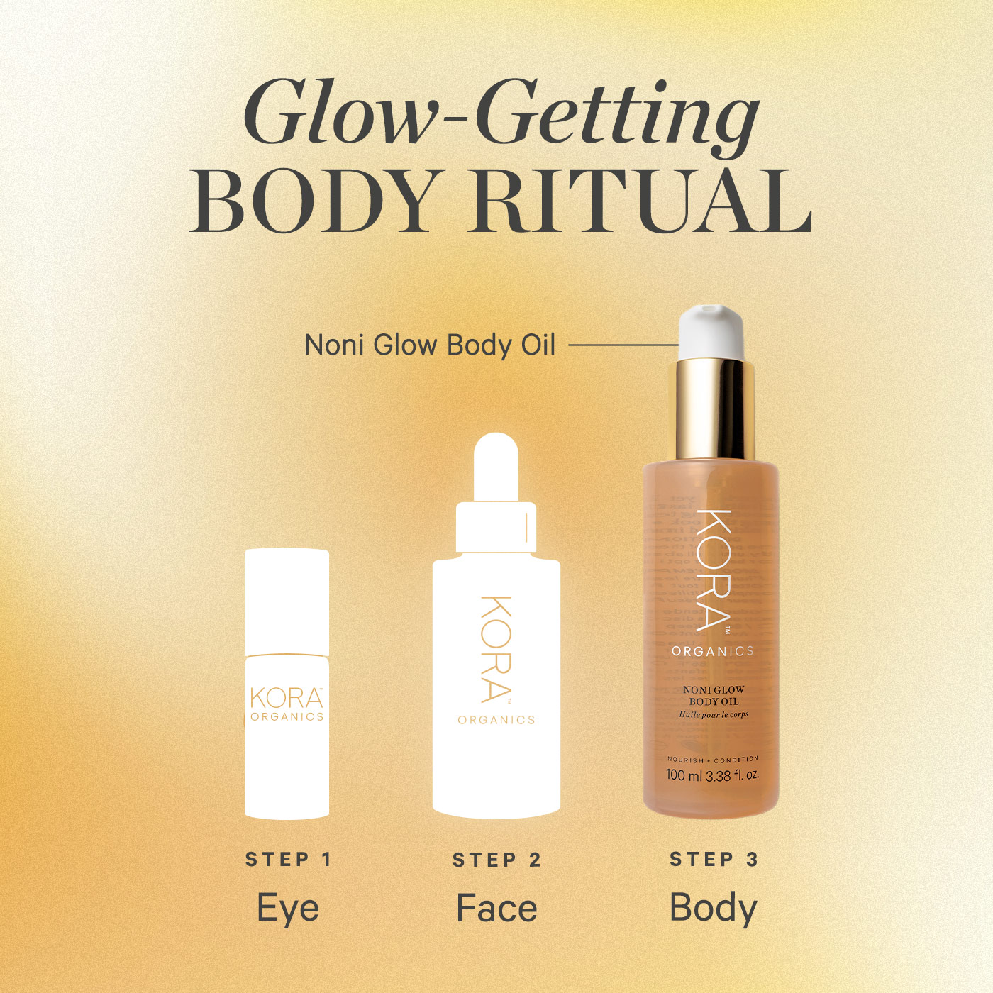 KORA Organics Noni Glow Body Oil