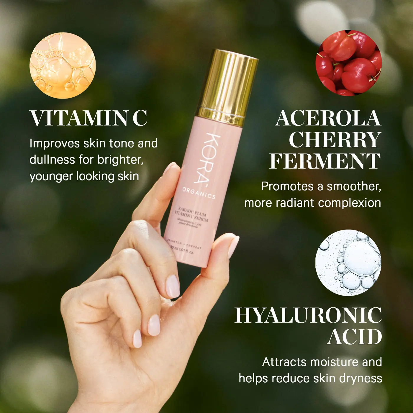 Kora Organics Kakadu Plum Vitamin C Serum 10ml