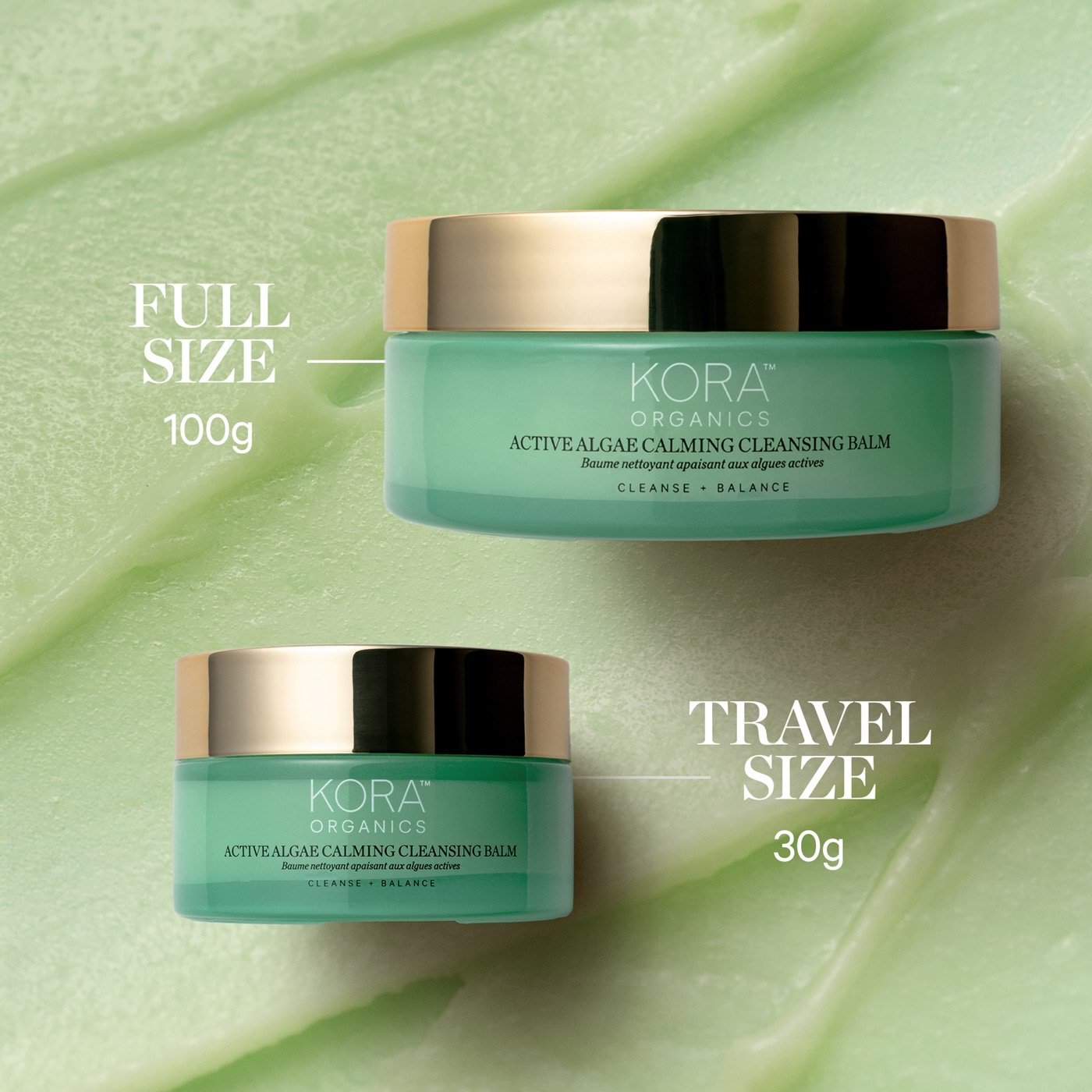 Kora Organics Active Algae Calming Cleansing Balm 100ml - Adore Beauty