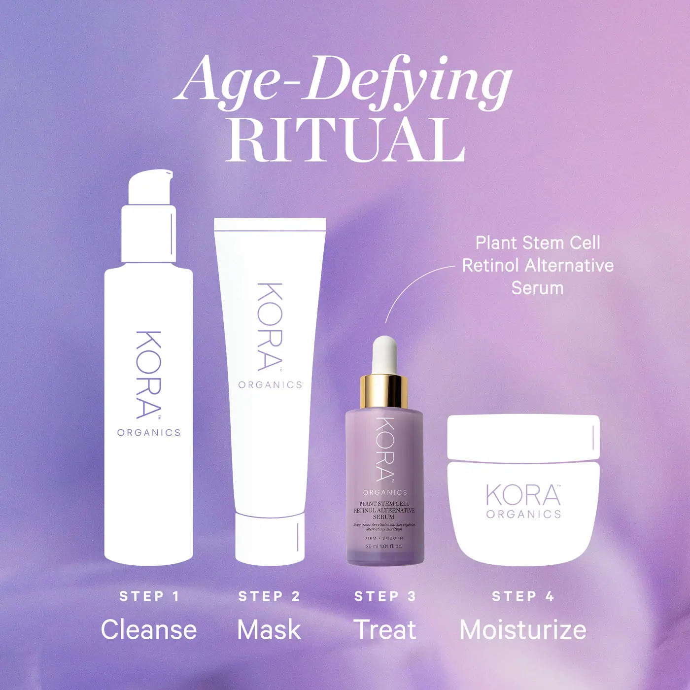 KORA Organics Plant Stem Cell Retinol Alternative Serum 30mL