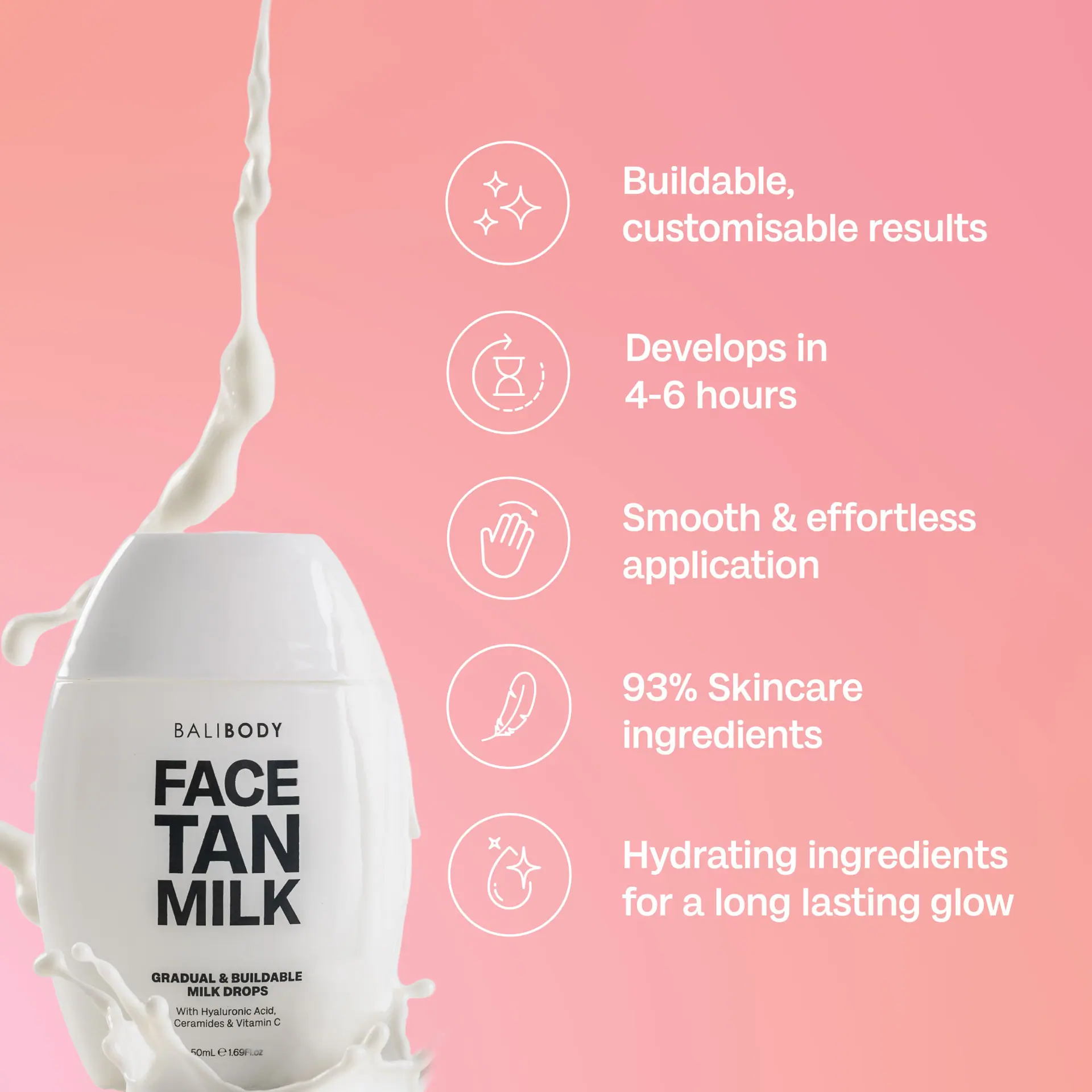 Bali Body FaceMilk Drops 50ml