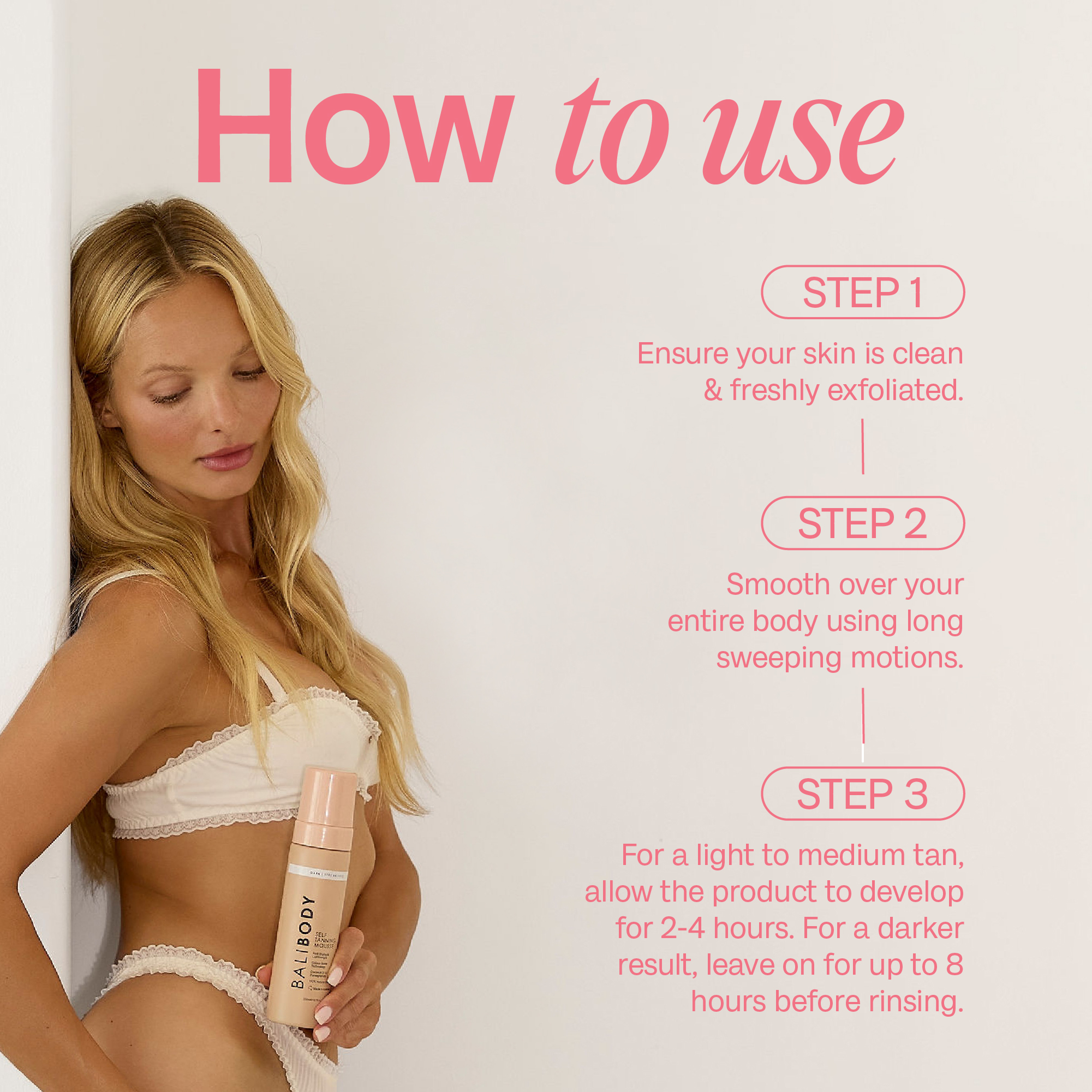 Bali Body Self Tanning Mousse
