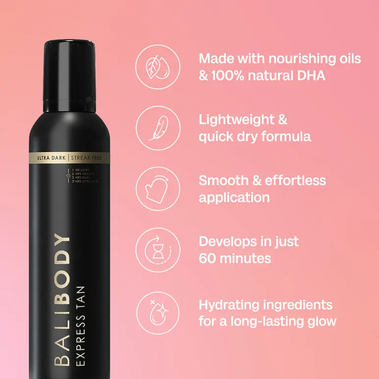 Bali Body Express Ultra Dark Tanning Mousse