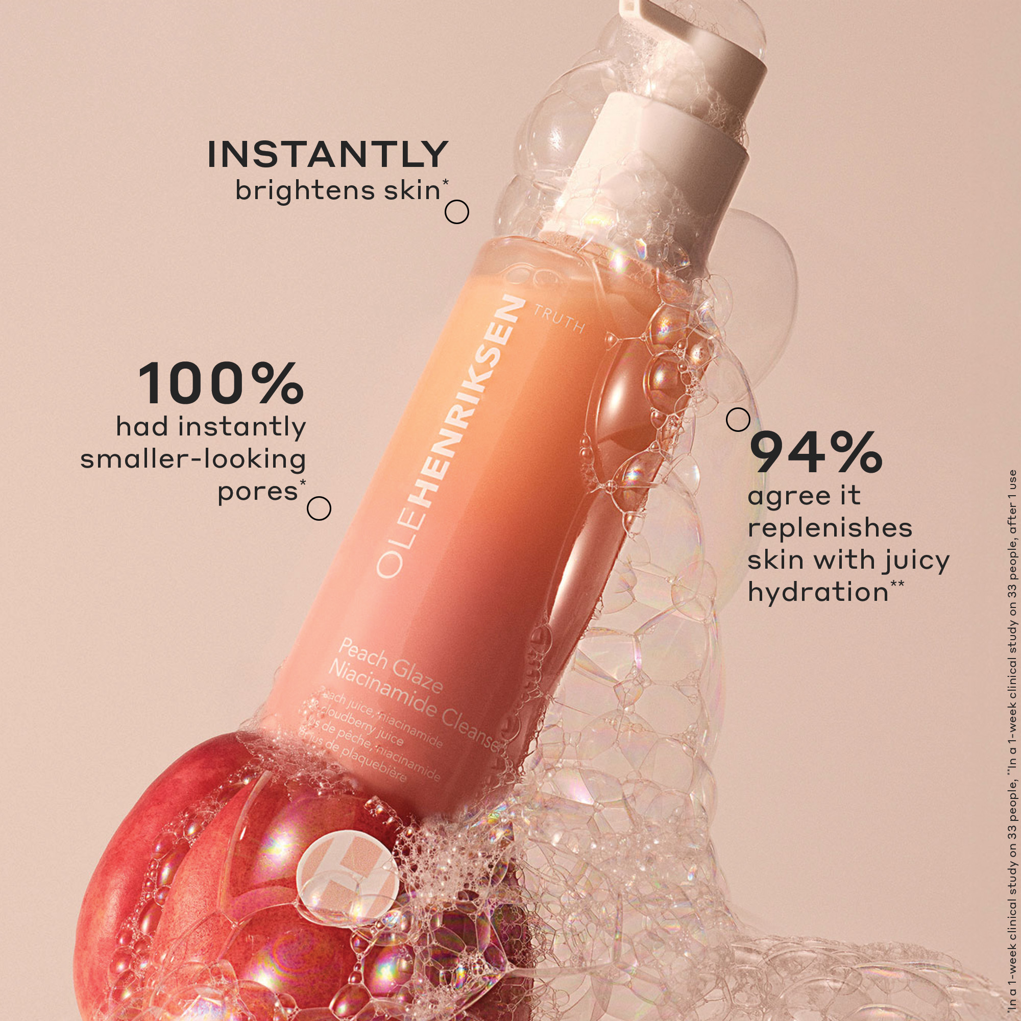 Ole Henriksen Peach Glaze Cleanser