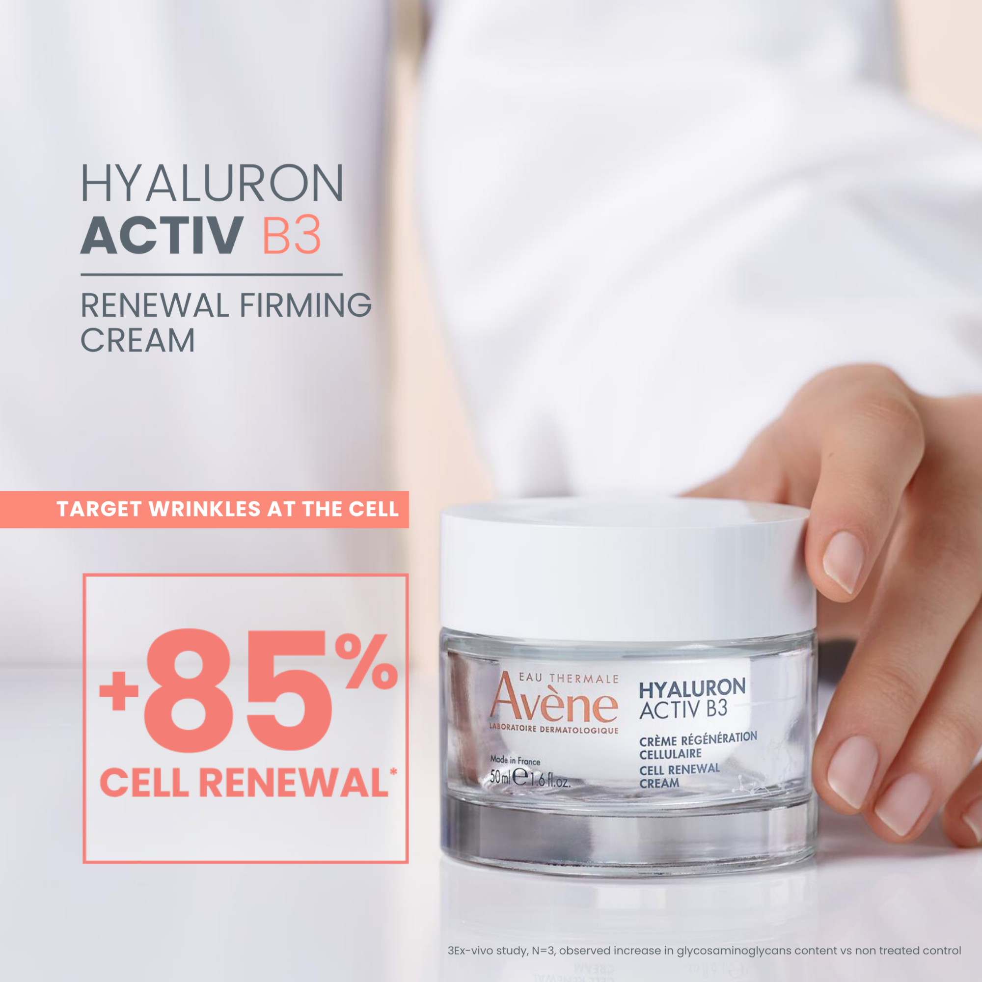 Avène Hyaluron Activ B3 Renewal Firming Cream 50ml