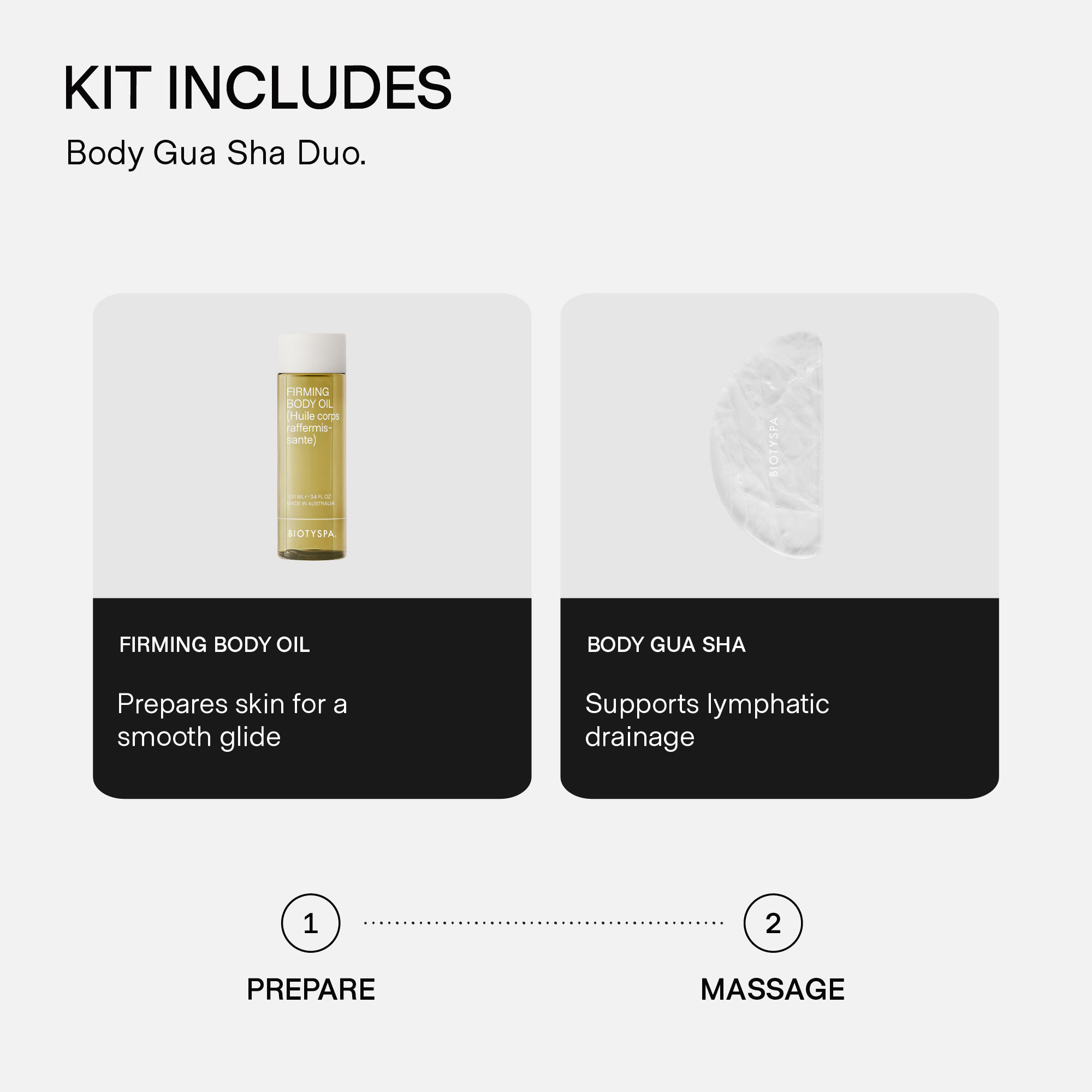 Biotyspa Body Gua Sha Duo
