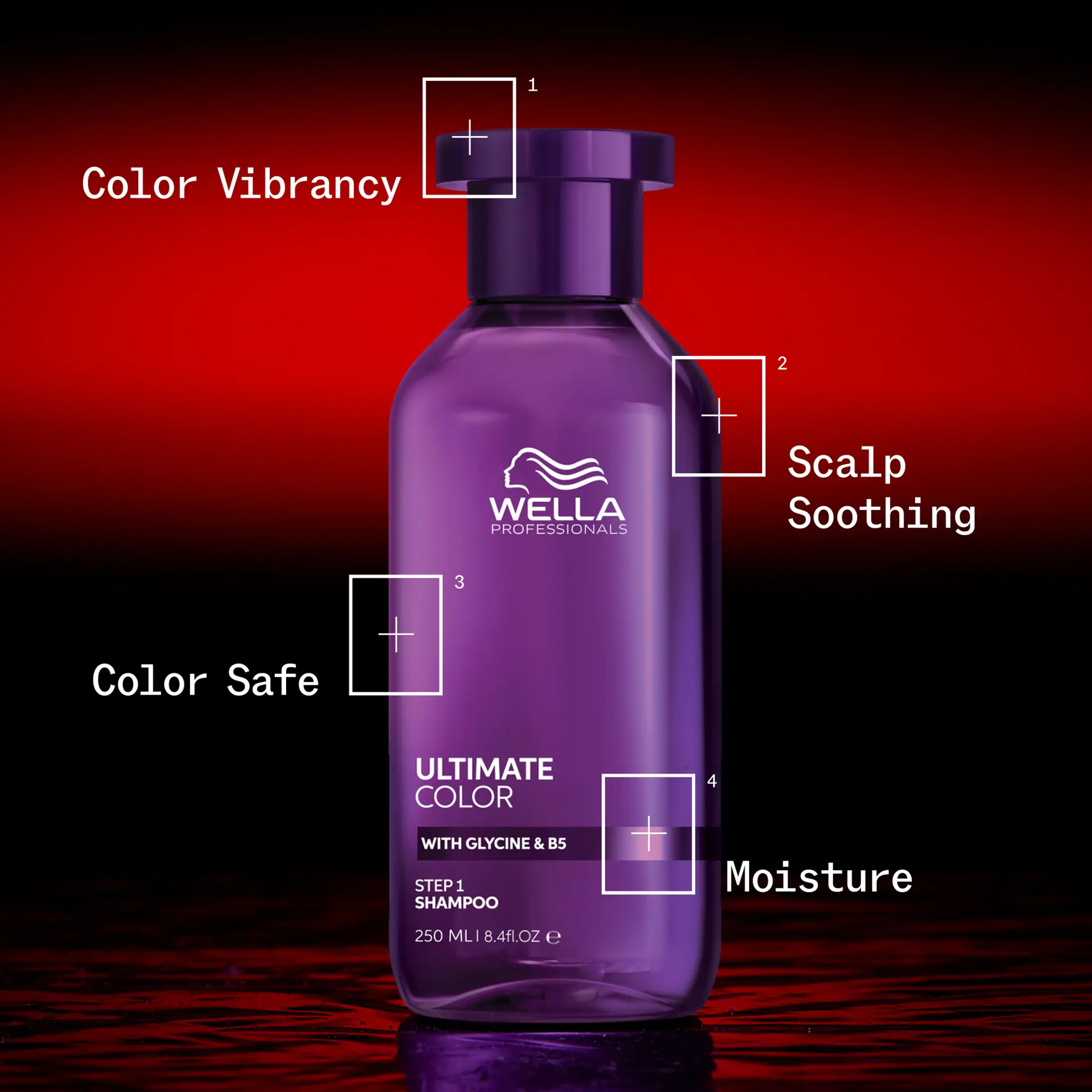 Wella Professionals Ultimate Color Sulfate-Free Shampoo 250ml