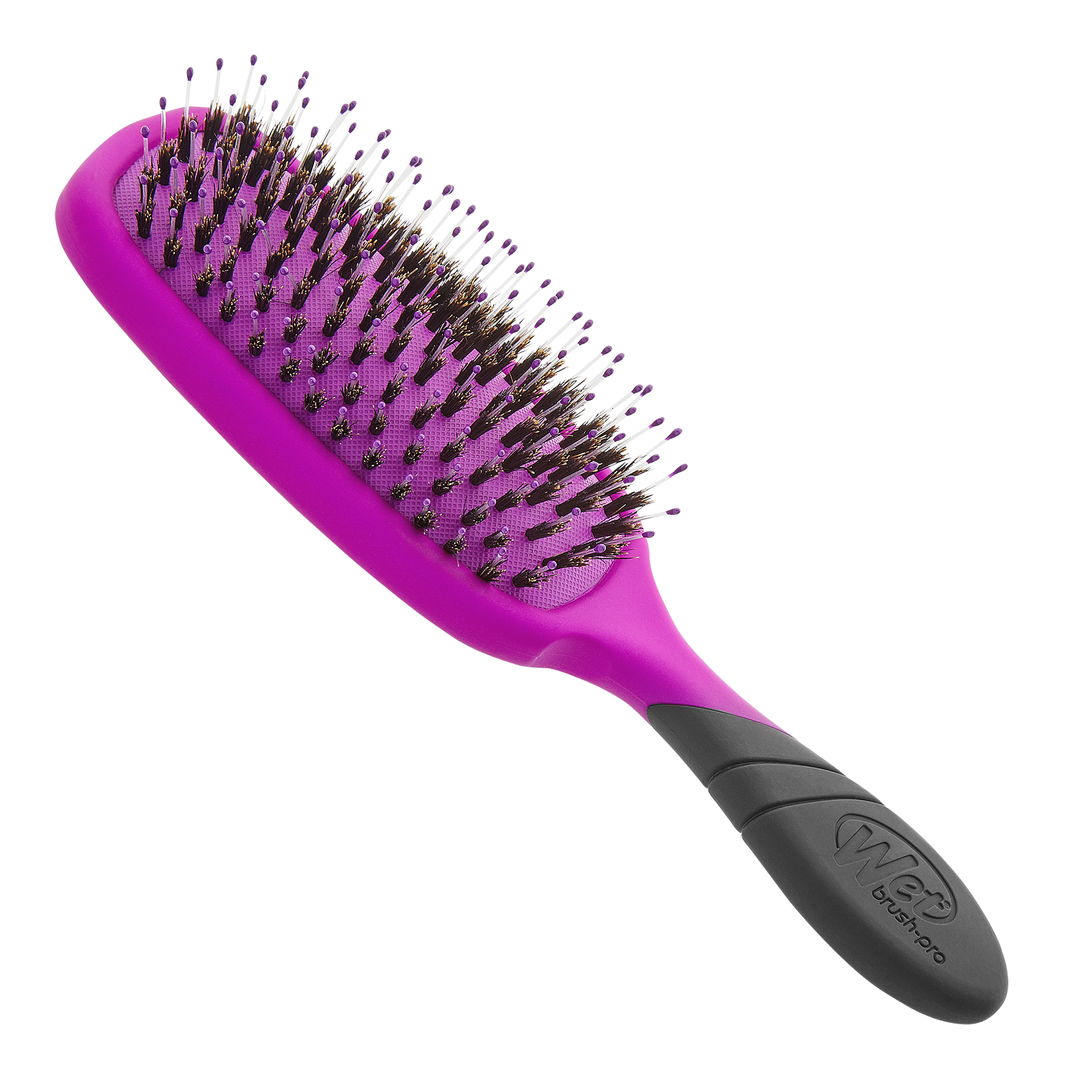 The Wet Brush Pro Shine Enhancer Boar Bristle Brush - Purple