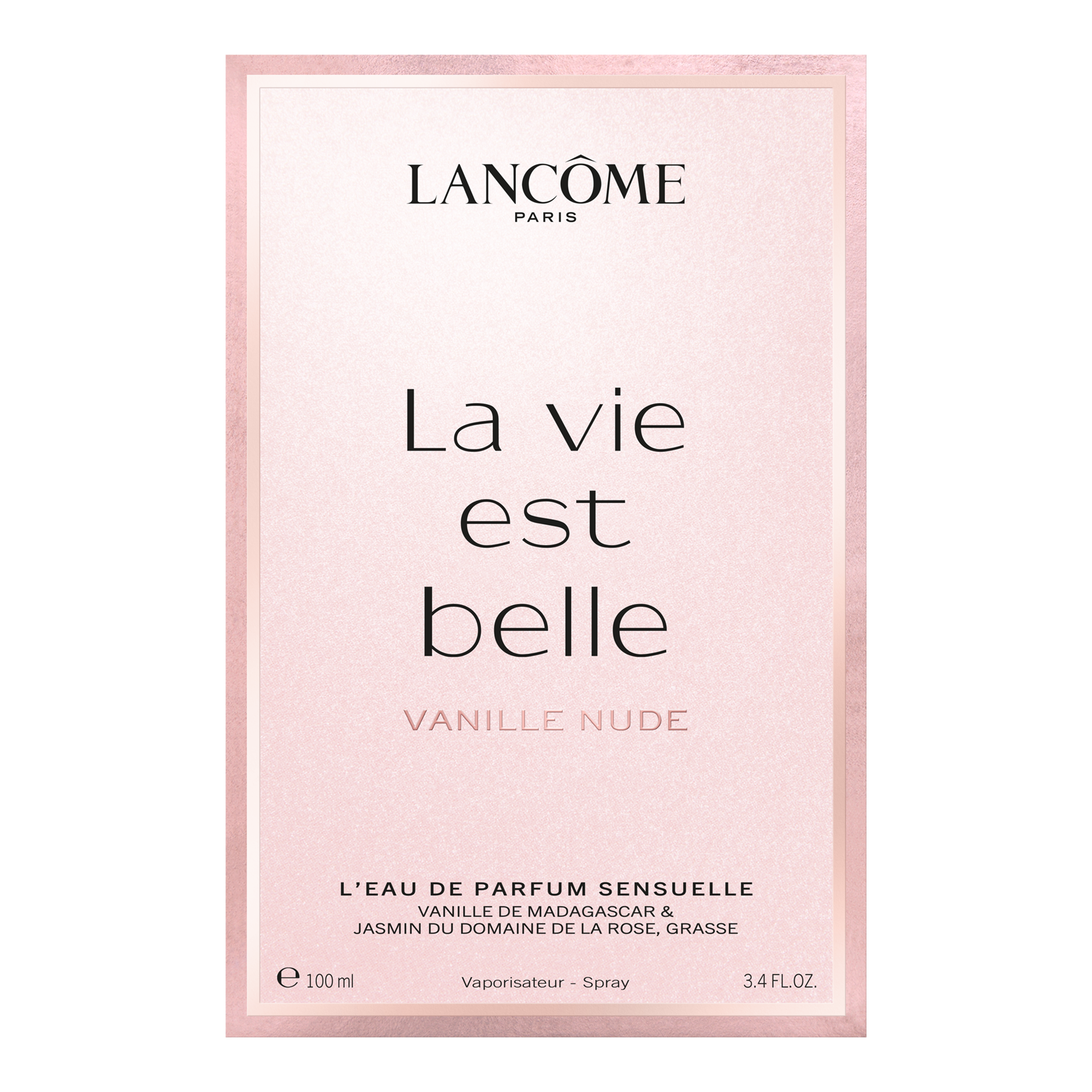 Lancôme La vie est belle Vanille Nude Eau De Parfum 100ml