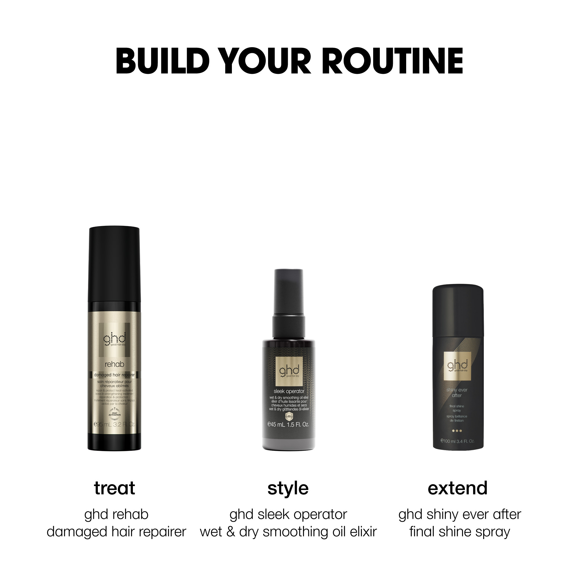 GHD Sleek Operator - Wet or Dry Hair Oil