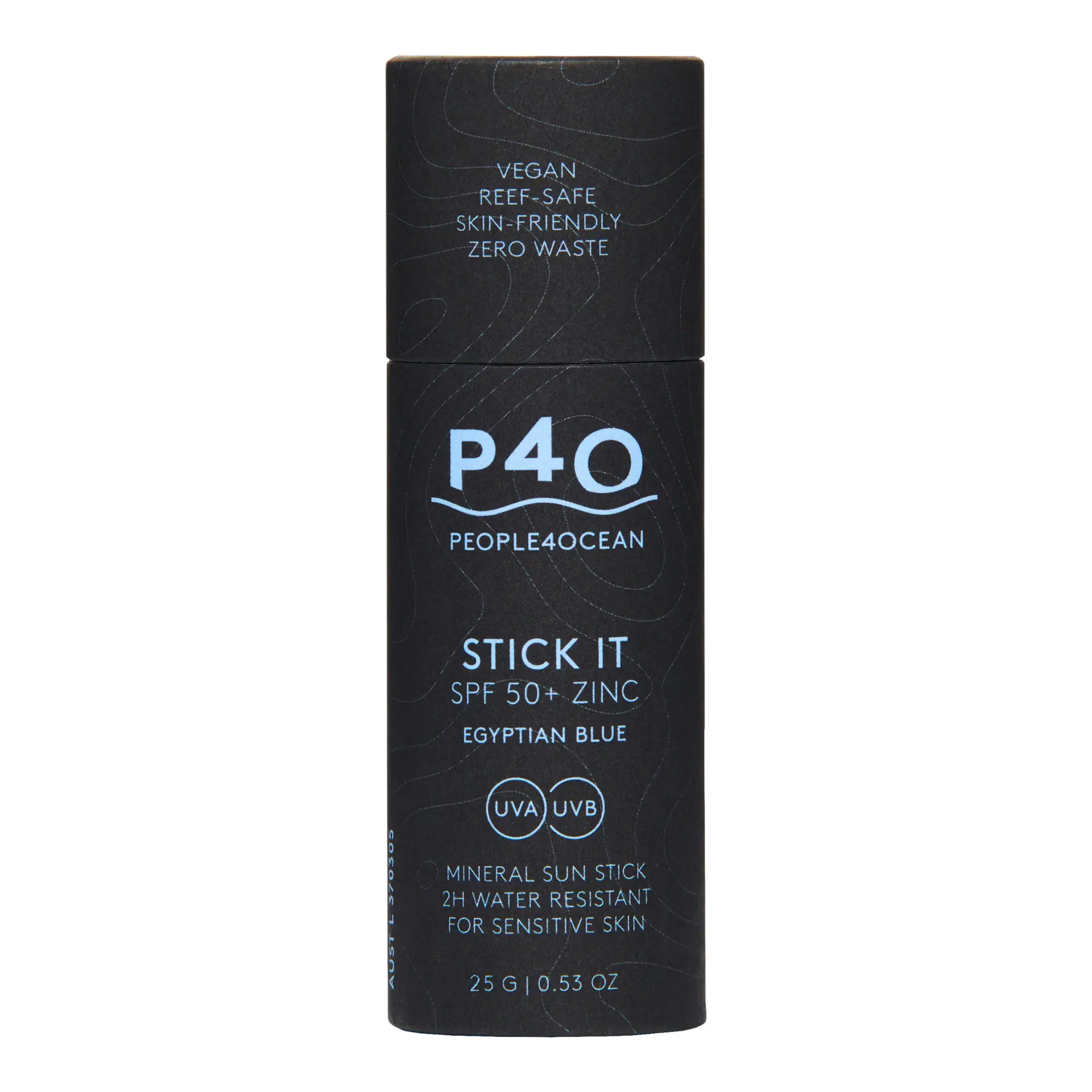 people4ocean SPF 50+ Zinc Stick Egyptian Blue 25g