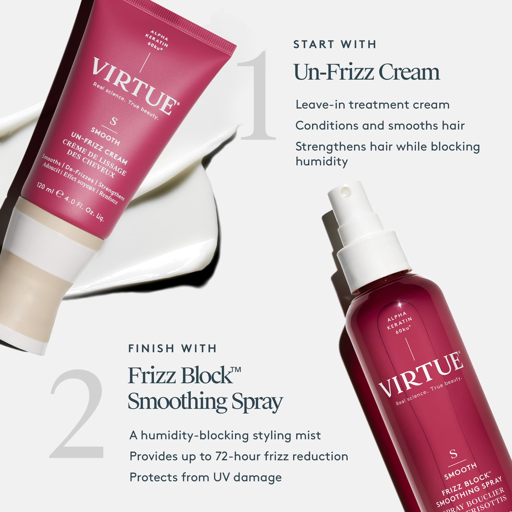 VIRTUE Un-Frizz Cream 60ml